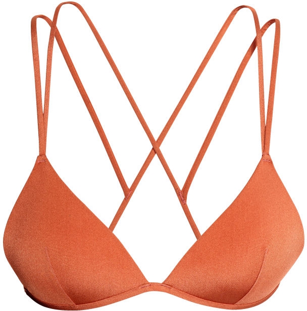 

Верхняя часть купальника H&M hml09300167 40 C75 Оранжевая