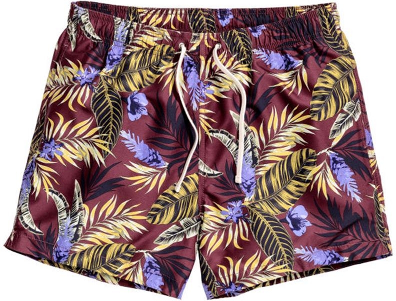 

Шорты H&M hml09700026 S Бордовые