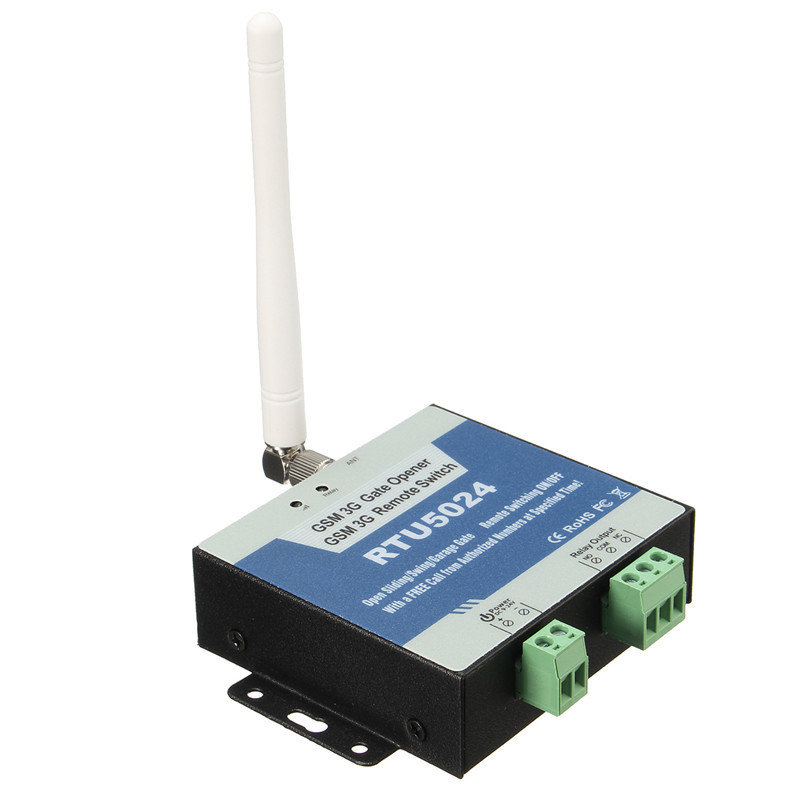 

GSM-реле RTU5024 для автоматического открытия ворот дверей шлагбаумов включения электроприборов (King Pigeon)