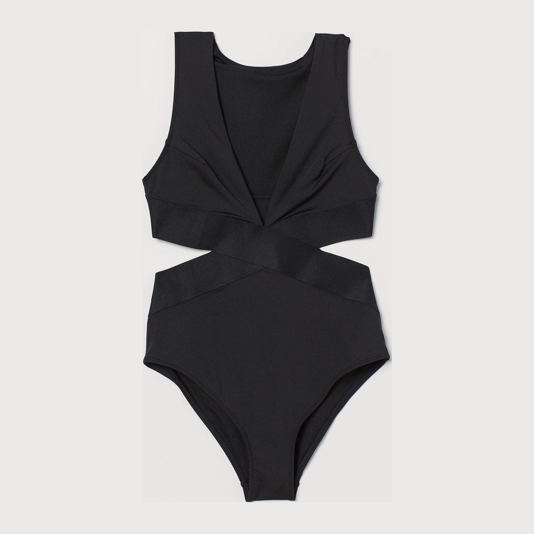 

Купальник слитный женский H&M 912-6848249 44 Черный