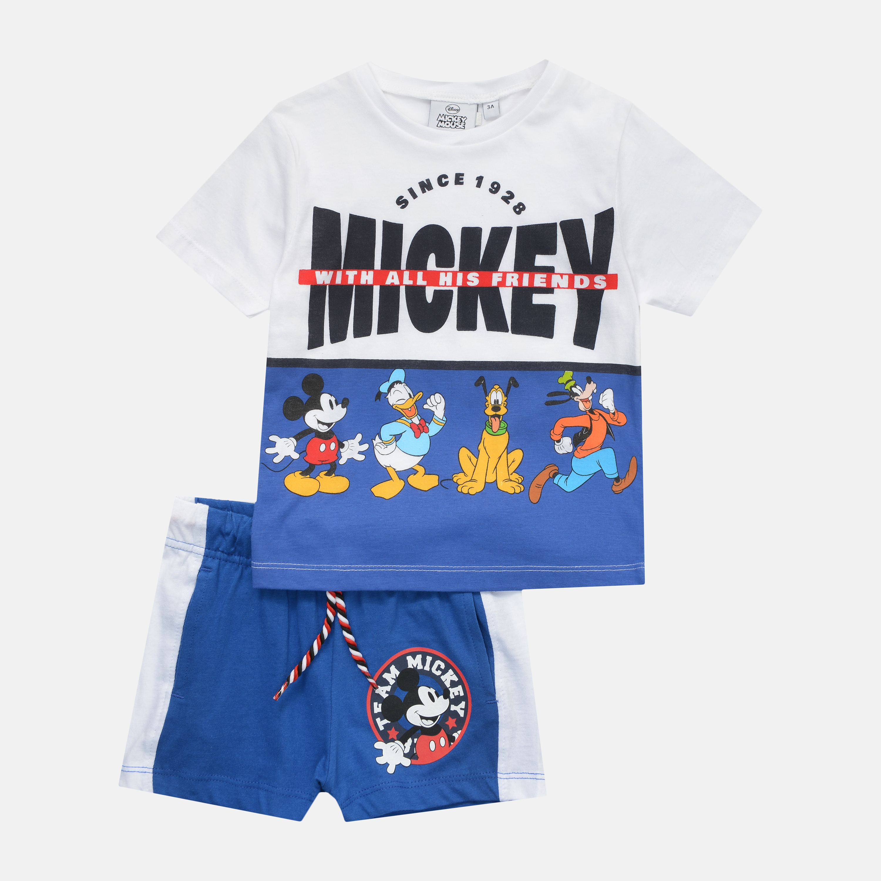 

Комплект (футболка + шорты) Disney Mickey UE1162 116 см Синий