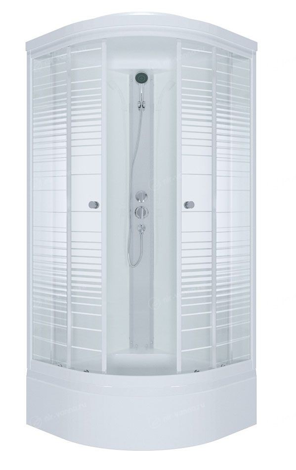 

Душевой бокс Triton Стандарт В3 100*100 узоры