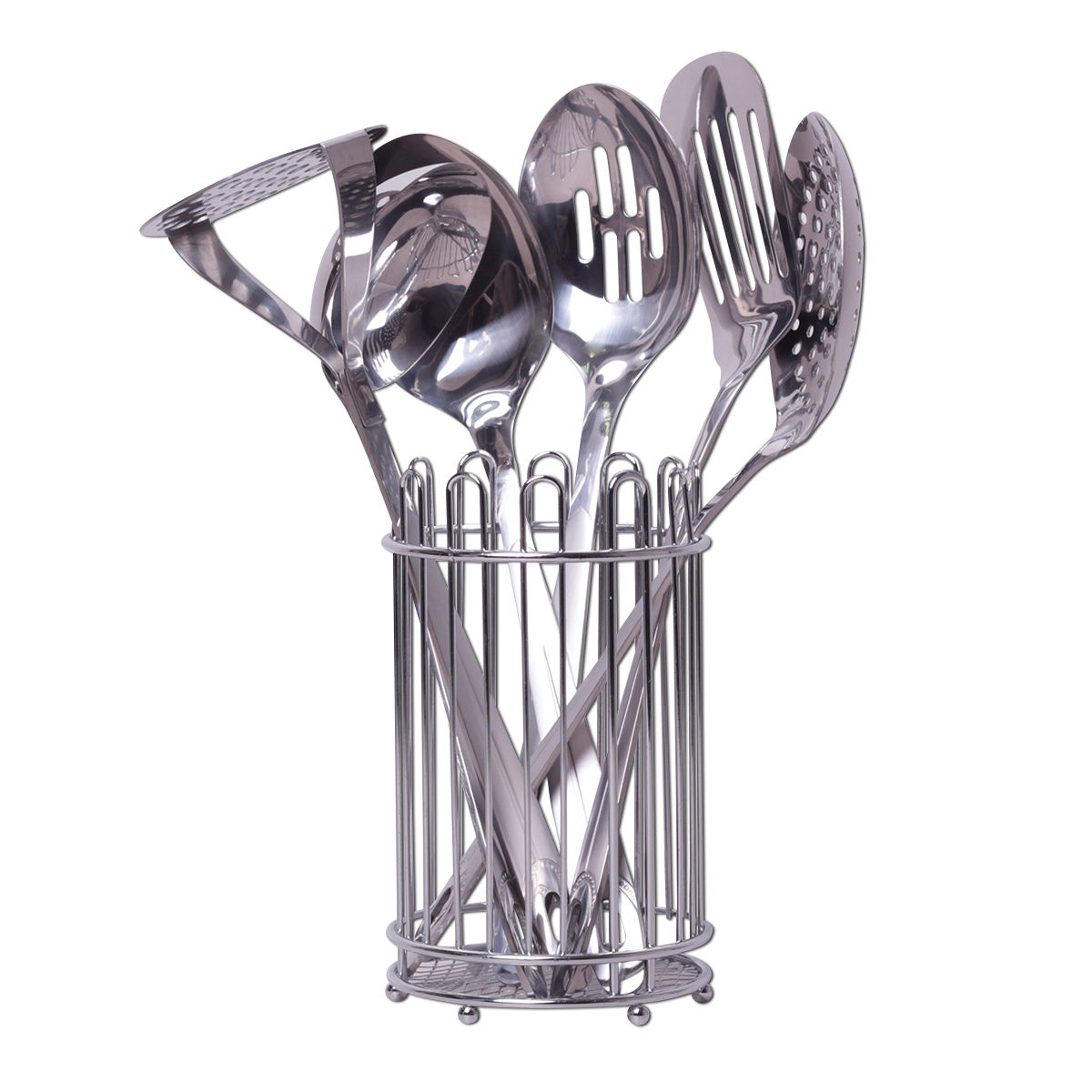 

Набор кухонных принадлежностей 7 предметов из нержавеющей стали Kamille KM-5232