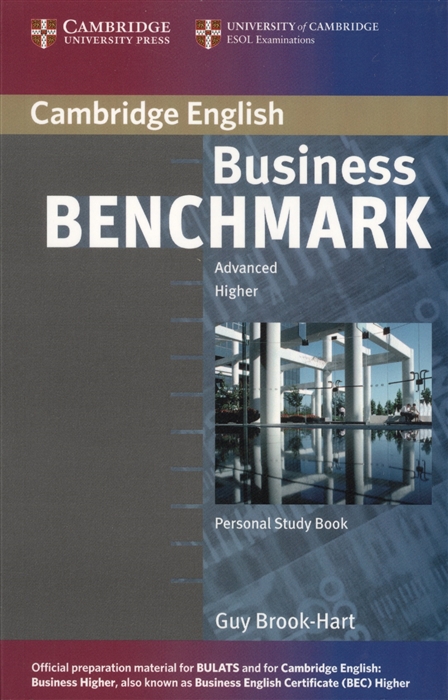 

Business Benchmark Advanced Personal Study Book for BEC and BULATS