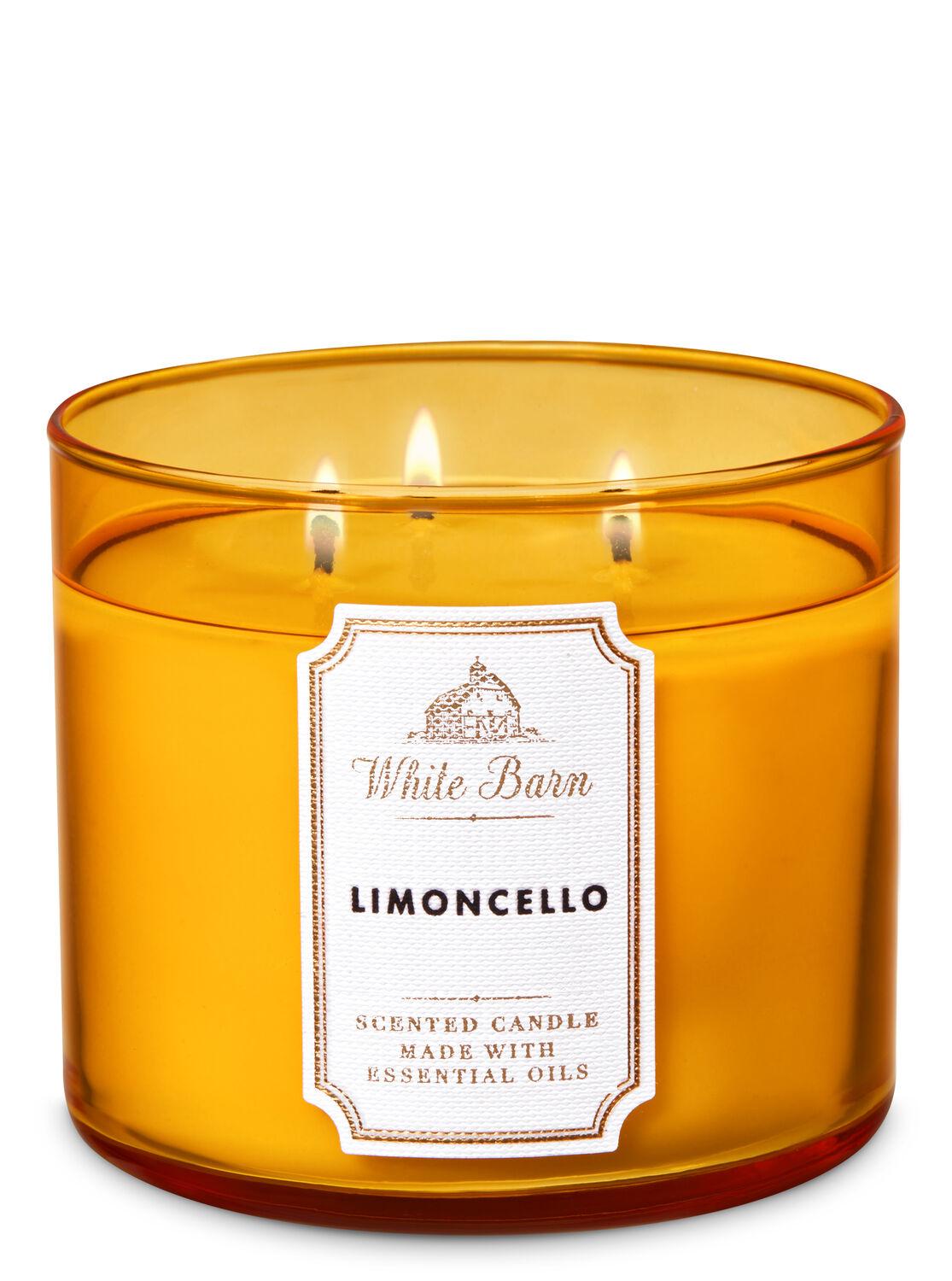 

Свеча ароматизированная LIMONCELLO Bath and Body Works BBW0082W 411 г Желтый