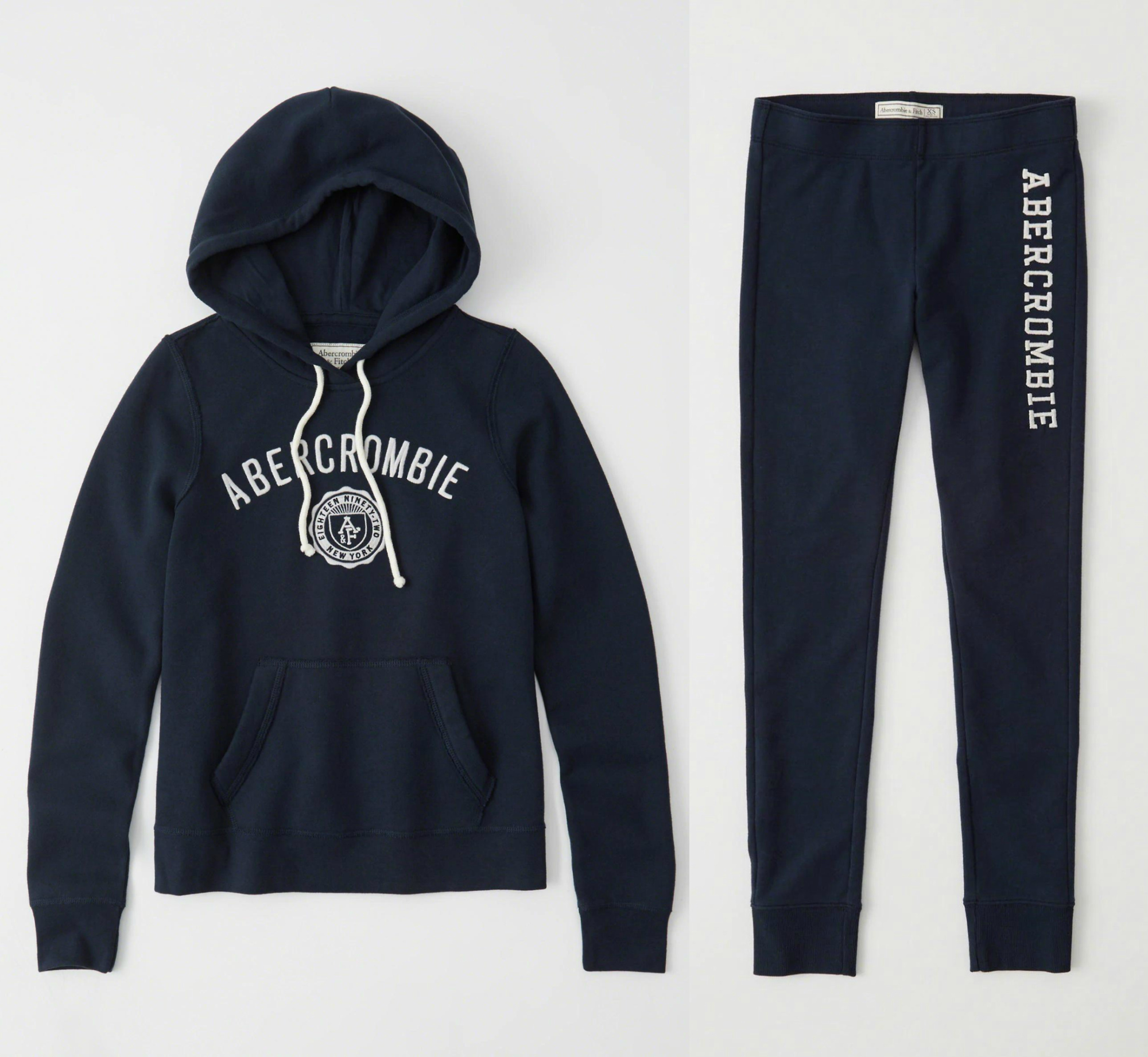 

Спортивный костюм женский - костюм спортивный Abercrombie & Fitch AF5631W M Темно-синий