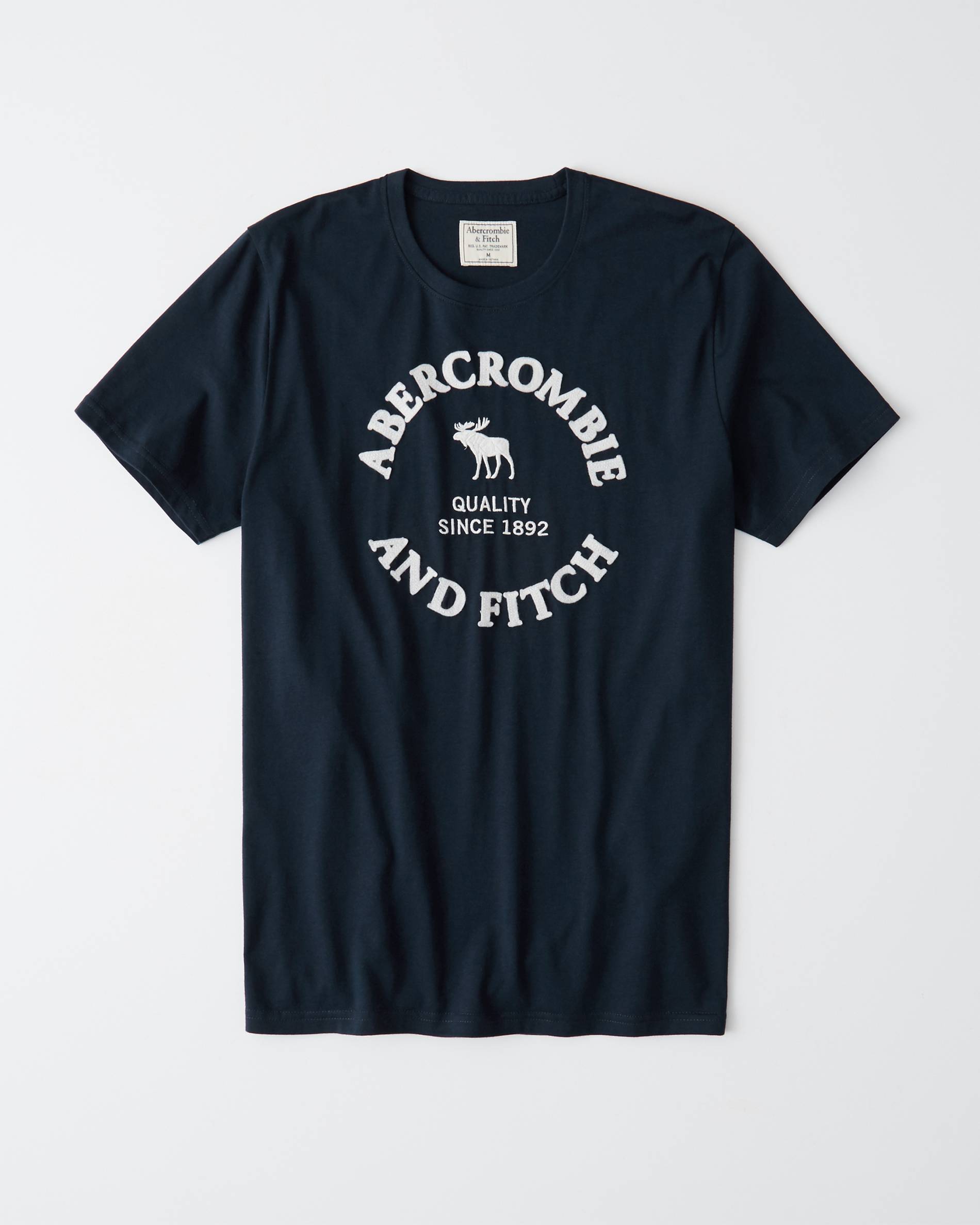 

Футболка Abercrombie & Fitch AF7380M S Темно-синий