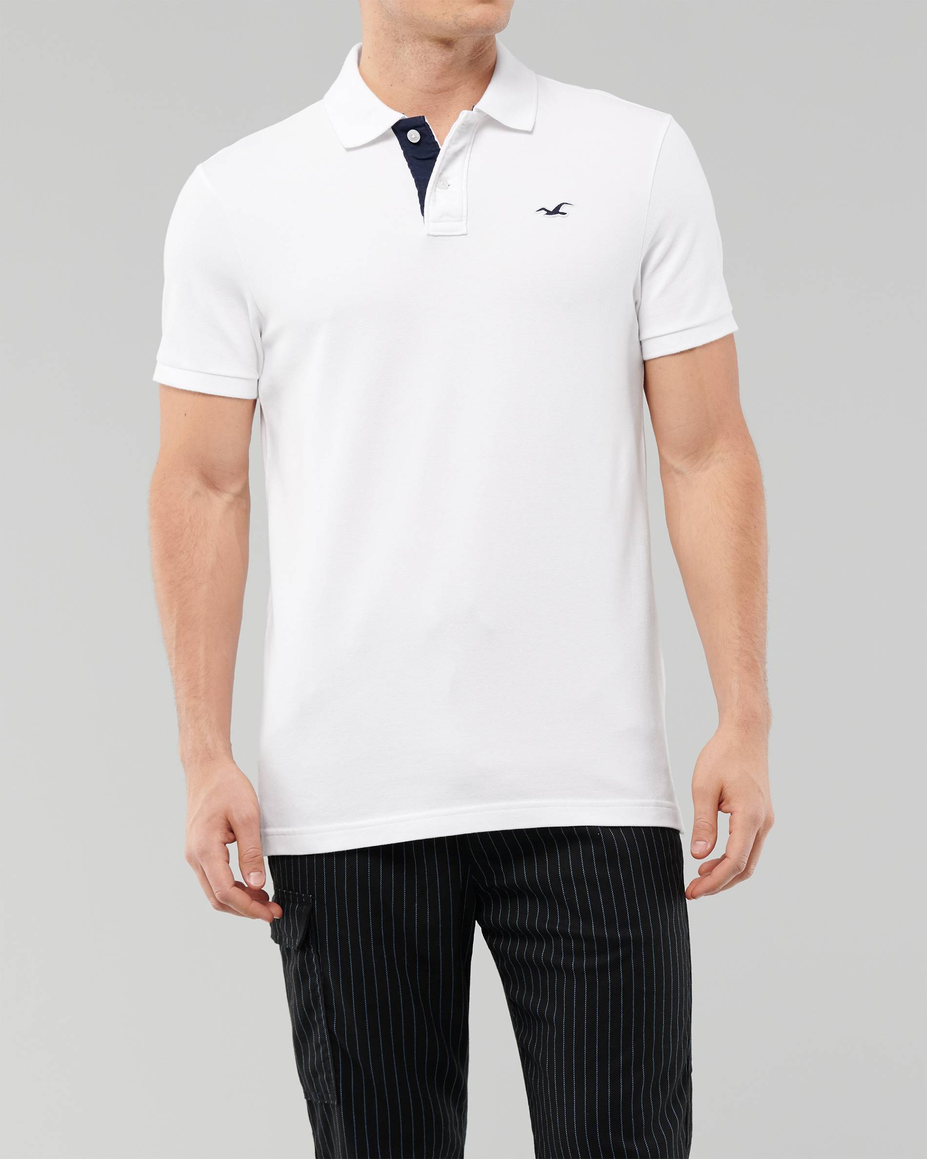 

Поло Hollister HC7671M M Белый