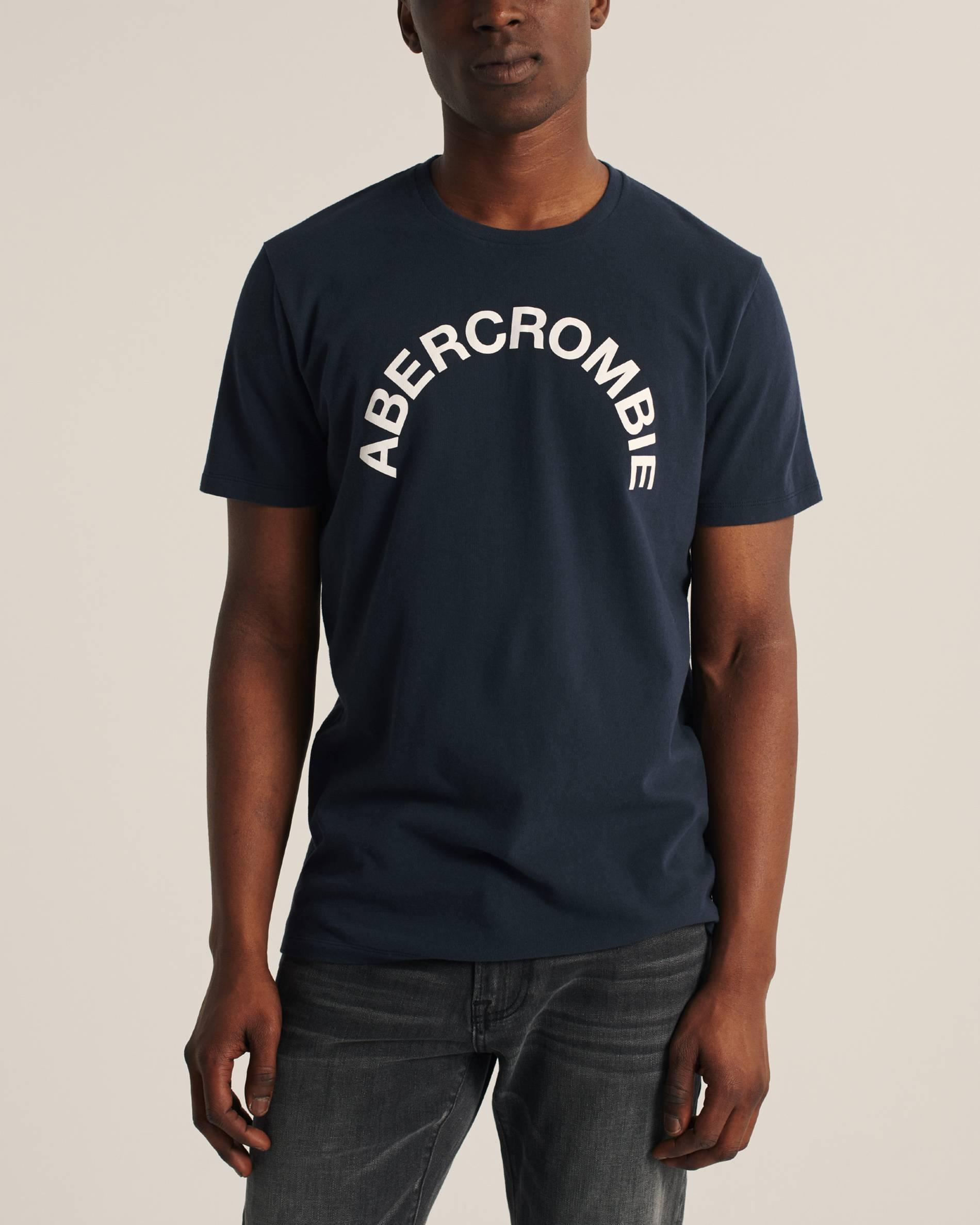 

Футболка Abercrombie & Fitch AF7397M M Темно-синий