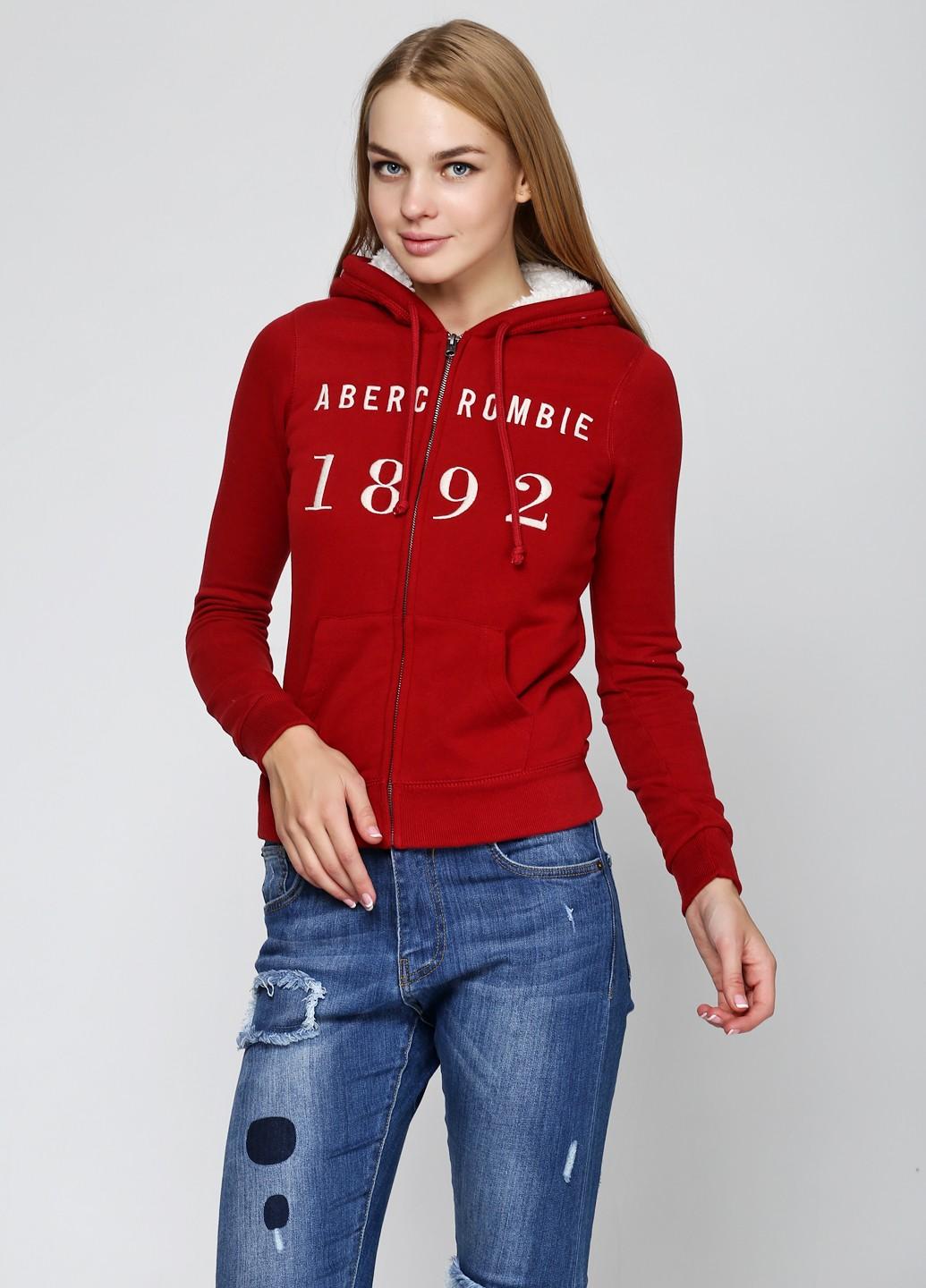 

Толстовка женская - толстовка Abercrombie & Fitch AF5650W XS Красный