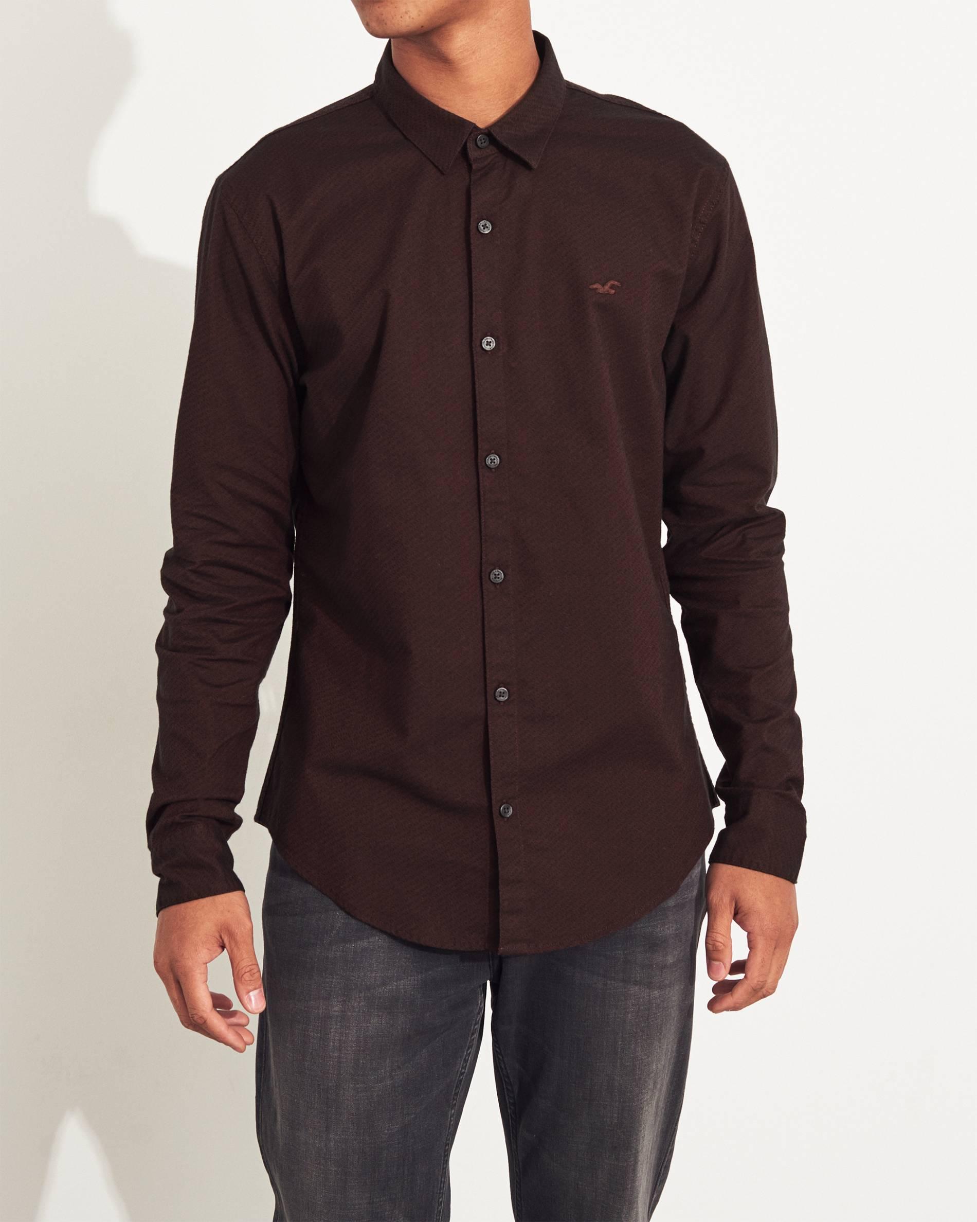 

Рубашка Hollister HC7457M M Бордовый