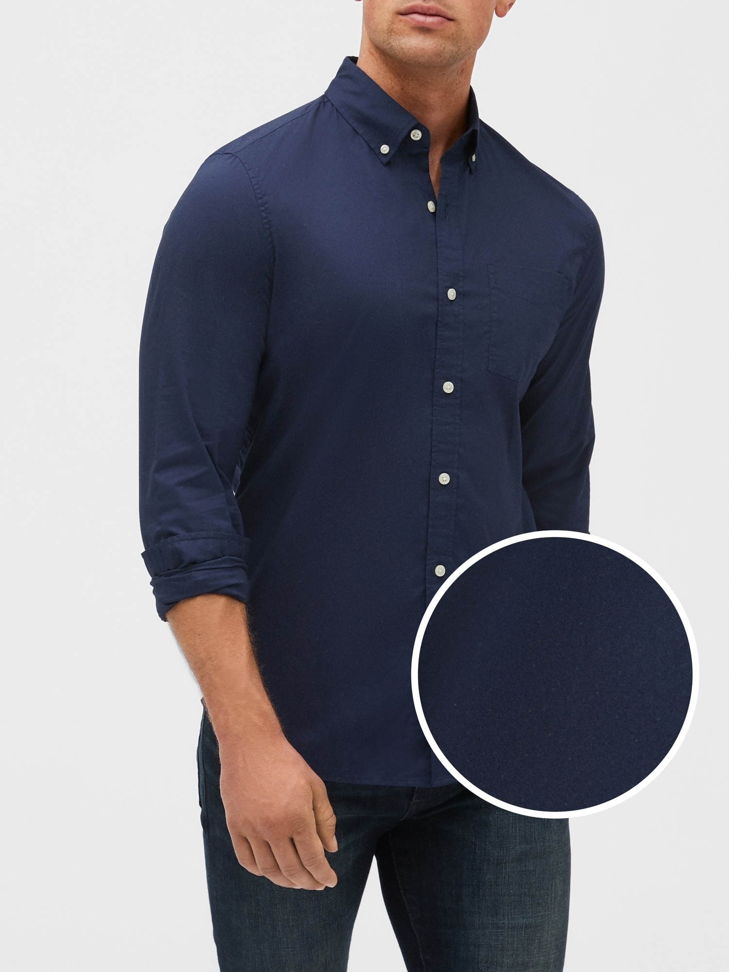 

Рубашка GAP GA0482M XL Темно-синий