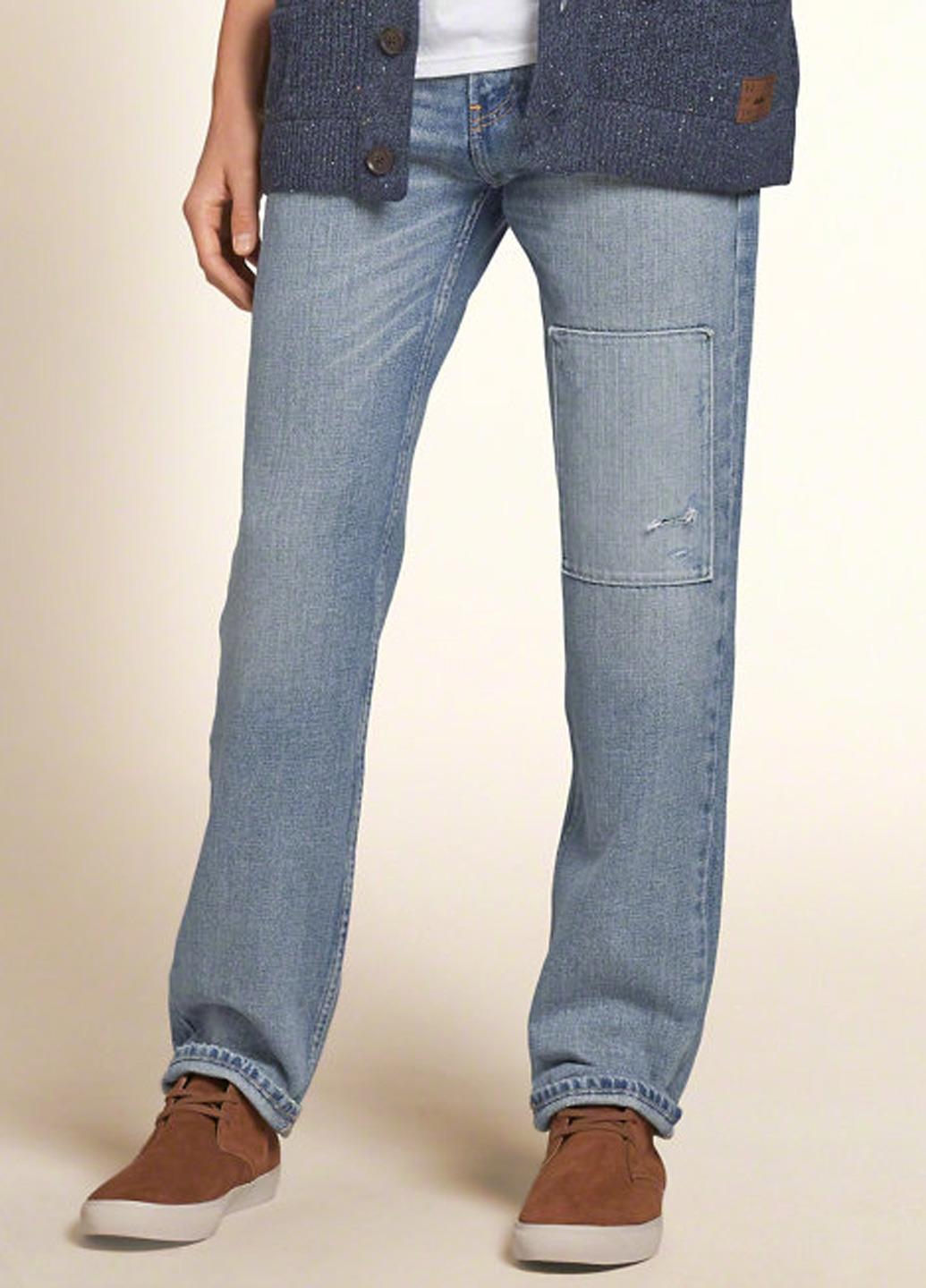 

Джинсы Classic Straight Hollister HC6726M 31/32 Светло-синий