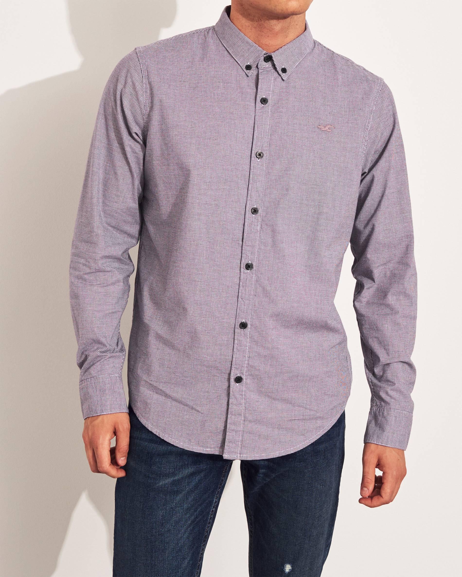 

Рубашка Hollister HC7222M XL Лиловый