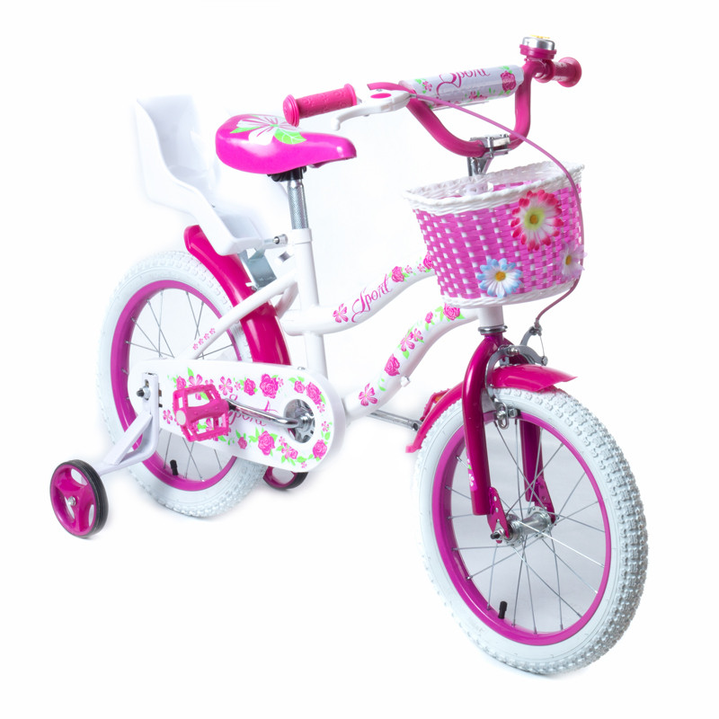 

Велосипеды двухколесные Huada Toys 16" Розовый (1706-16)