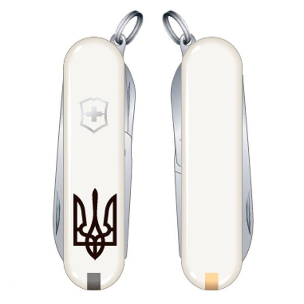 

Нож Victorinox Classic Ukraine, белый
