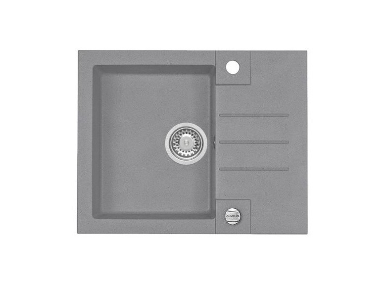 

Кухонная мойка ALVEUS ROCK 30 G81 серый 1122741
