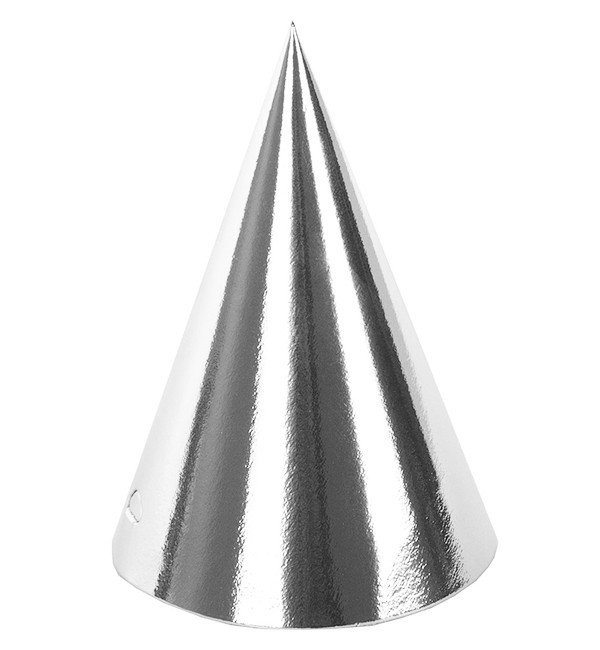 

Колпачки бумажные "Silver" 15 см, картон высокого качества