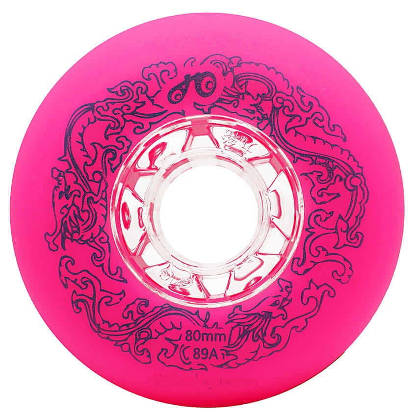 

Колеса для роликовых коньков Dragon Pink 80 mm