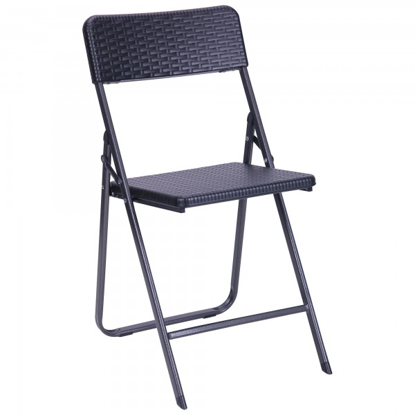 

Стул складной Морган YC-042 пластик Rattan Black AMF