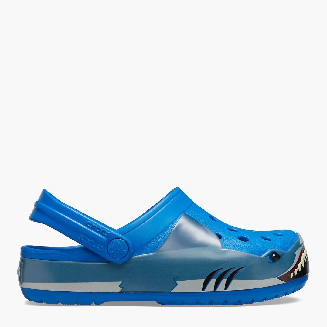 

Кроксы Crocs Kids Fun Lab Shark Band Clog 206271-4JL-C5 22 12.3 см Bright Cobalt