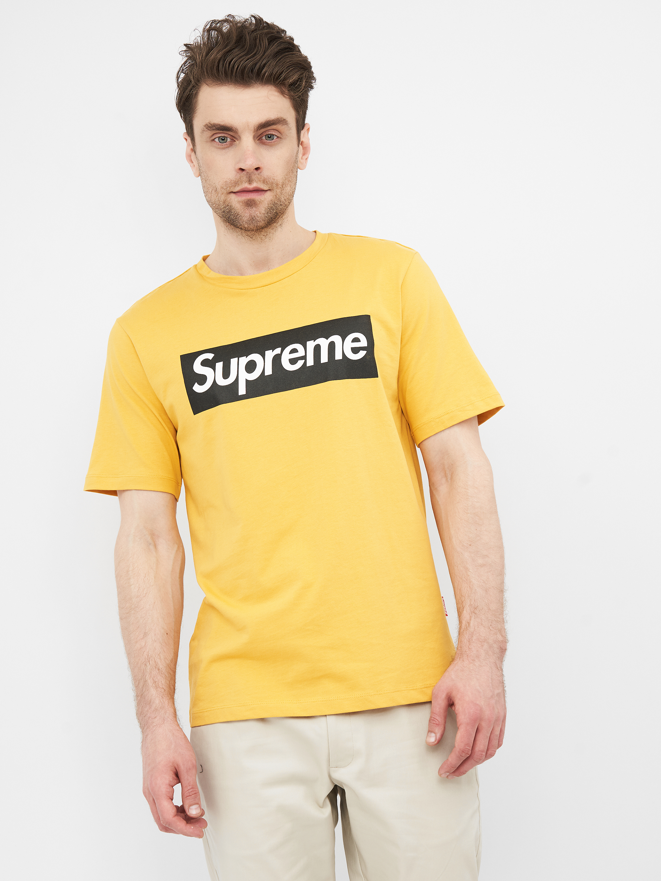 

Футболка Supreme 10699.3  Темно-желтая, Футболка Supreme 10699.3 M Темно-желтая