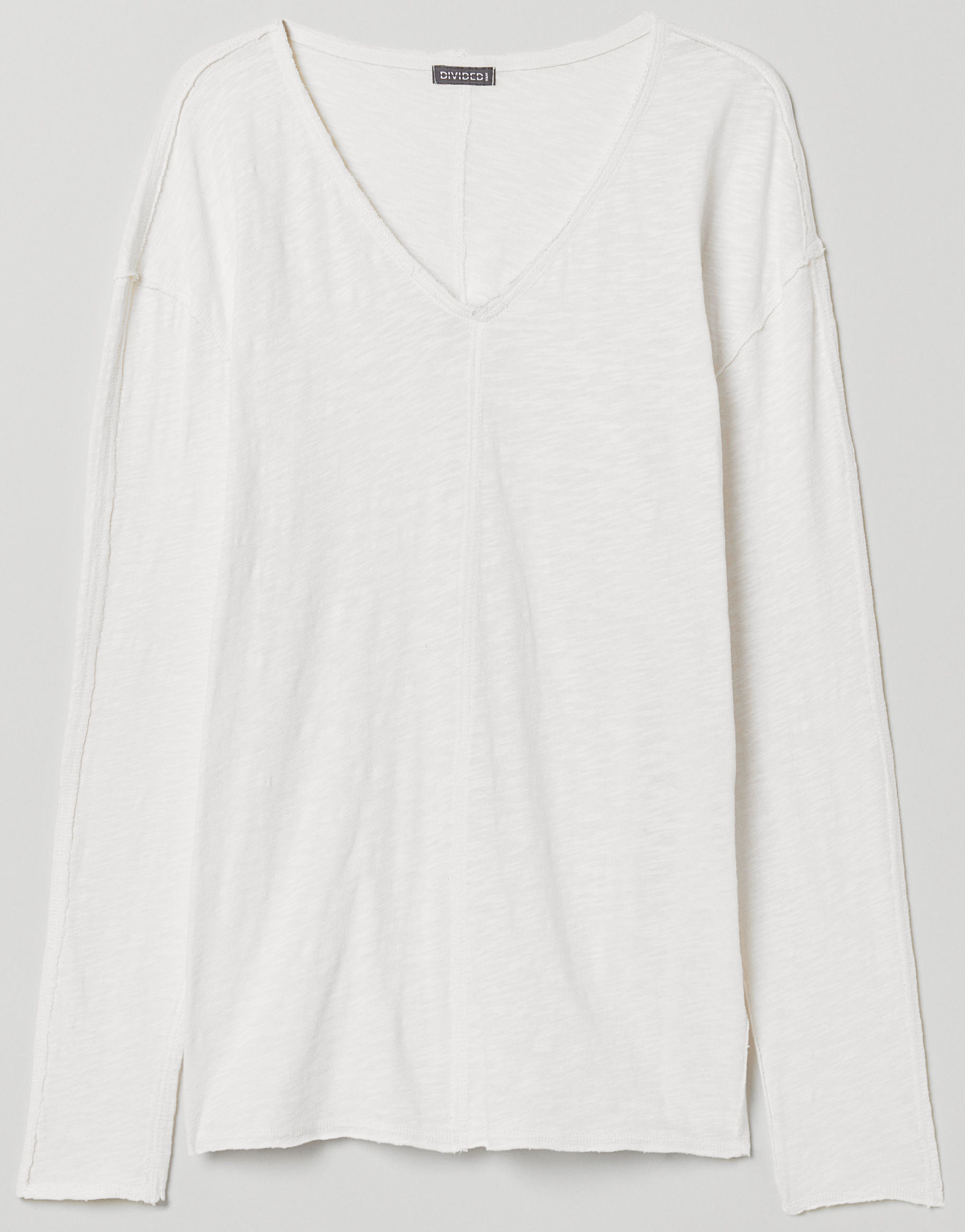 

Лонгслив H&M Divided 6793948-ABAK XXL Молочный