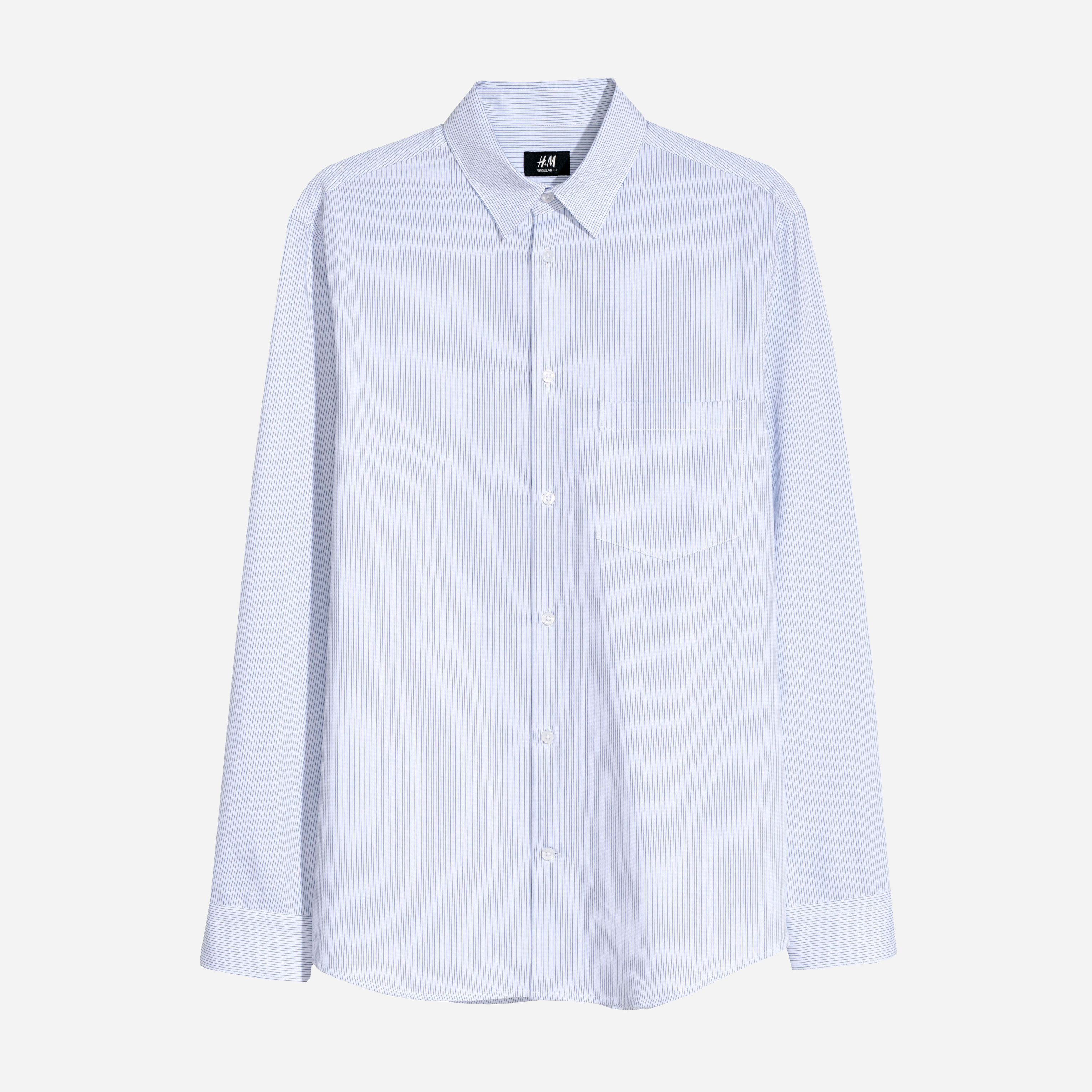 

Рубашка H&M 6182657-AAXL XS Белая