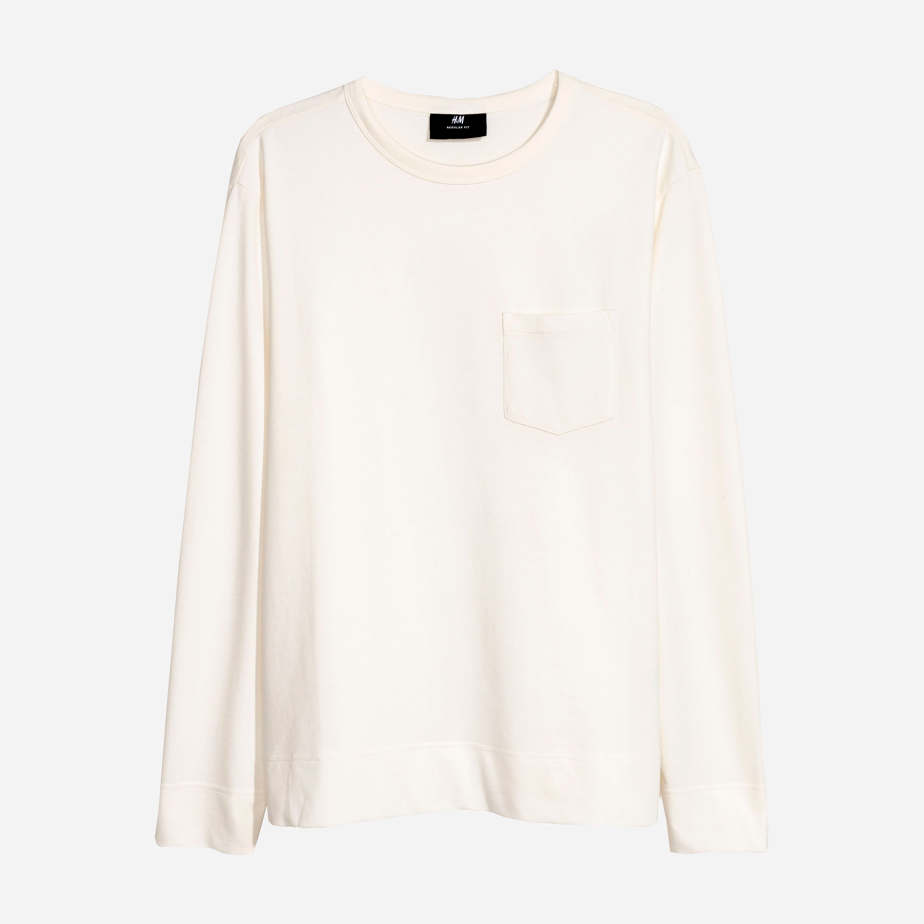 

Лонгслив H&M 6116007-ACTS XS Белый
