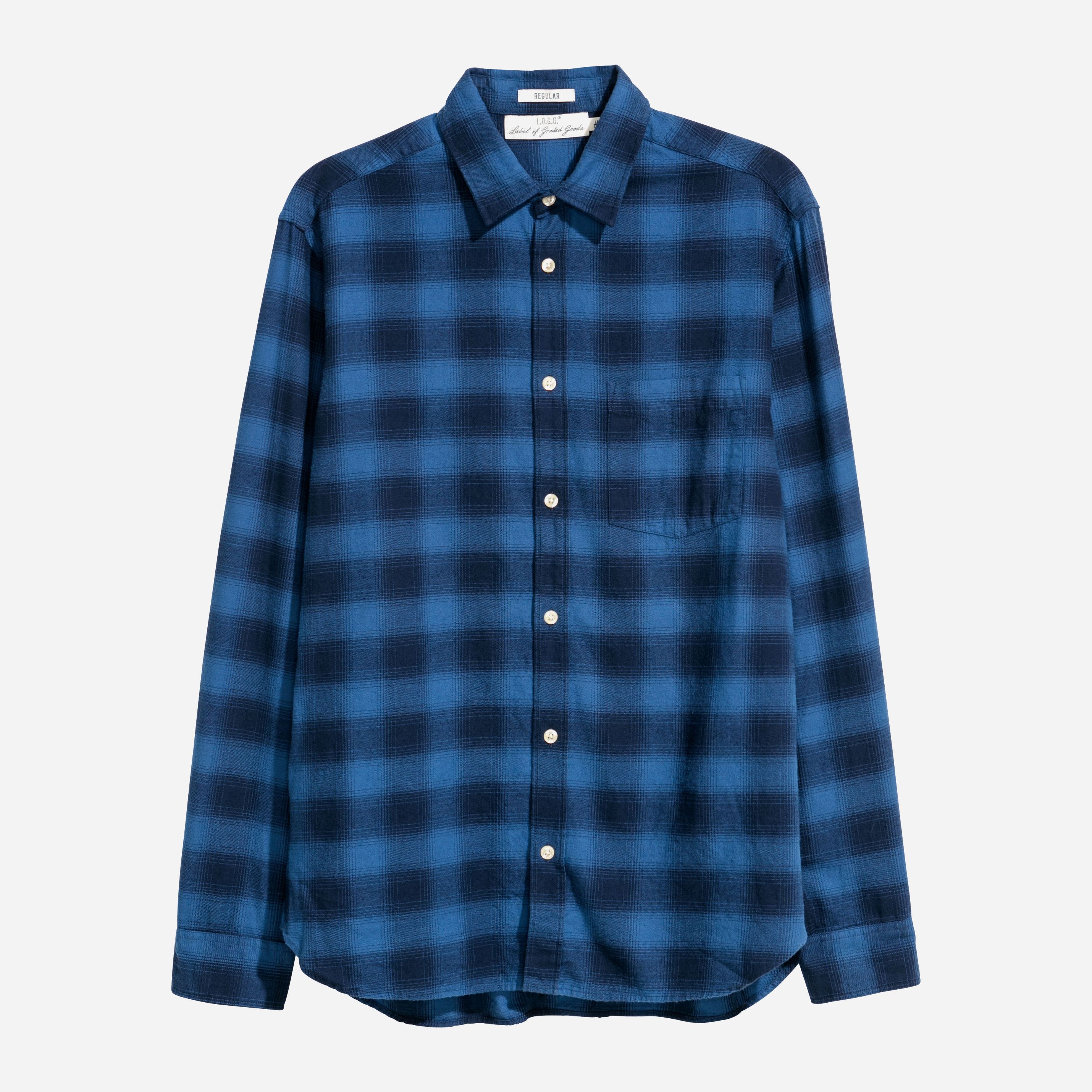 

Рубашка H&M 5597577-ABCY XS Синяя