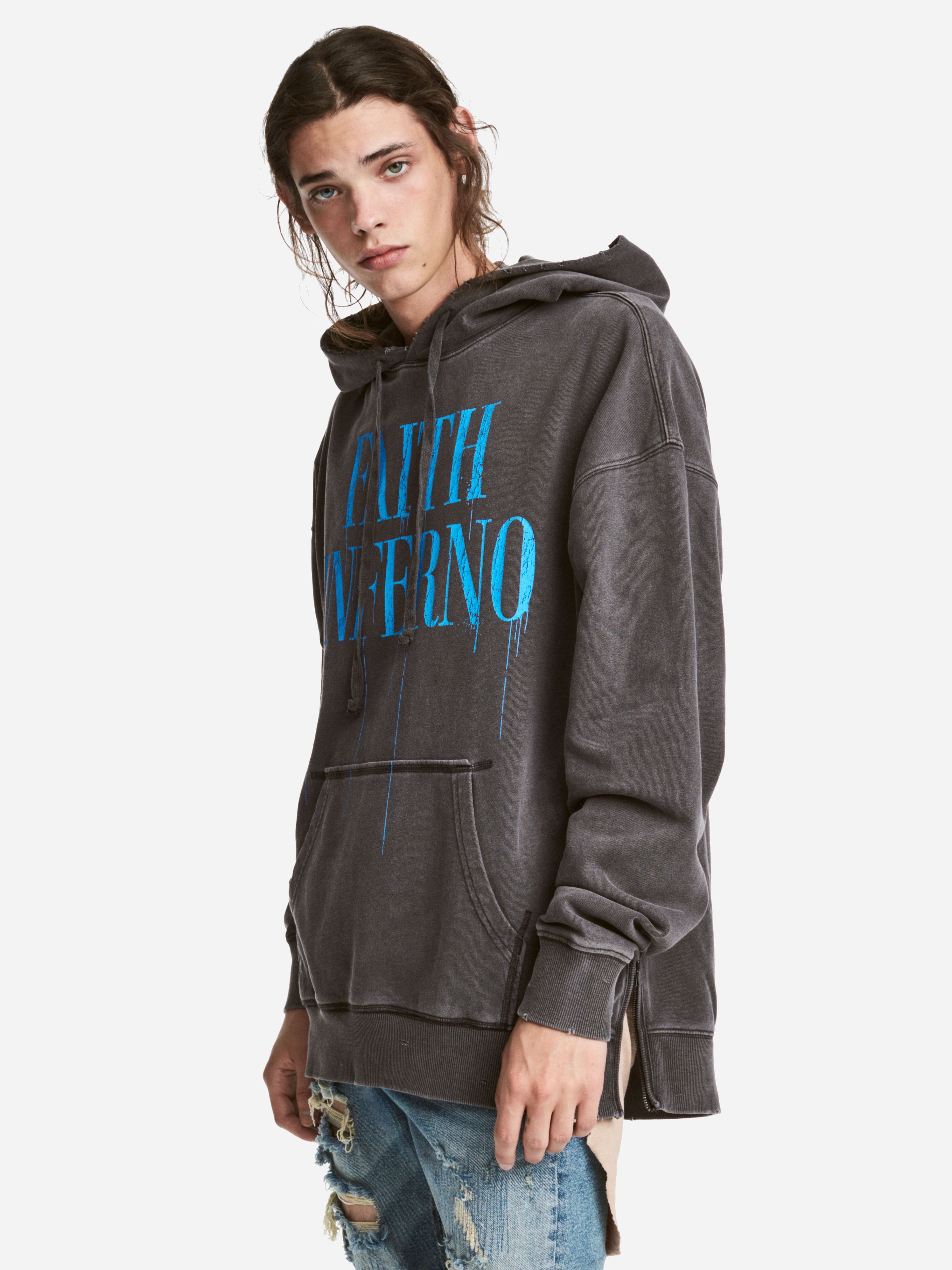 

Худи H&M 5391766-ACXW L Темно-серое