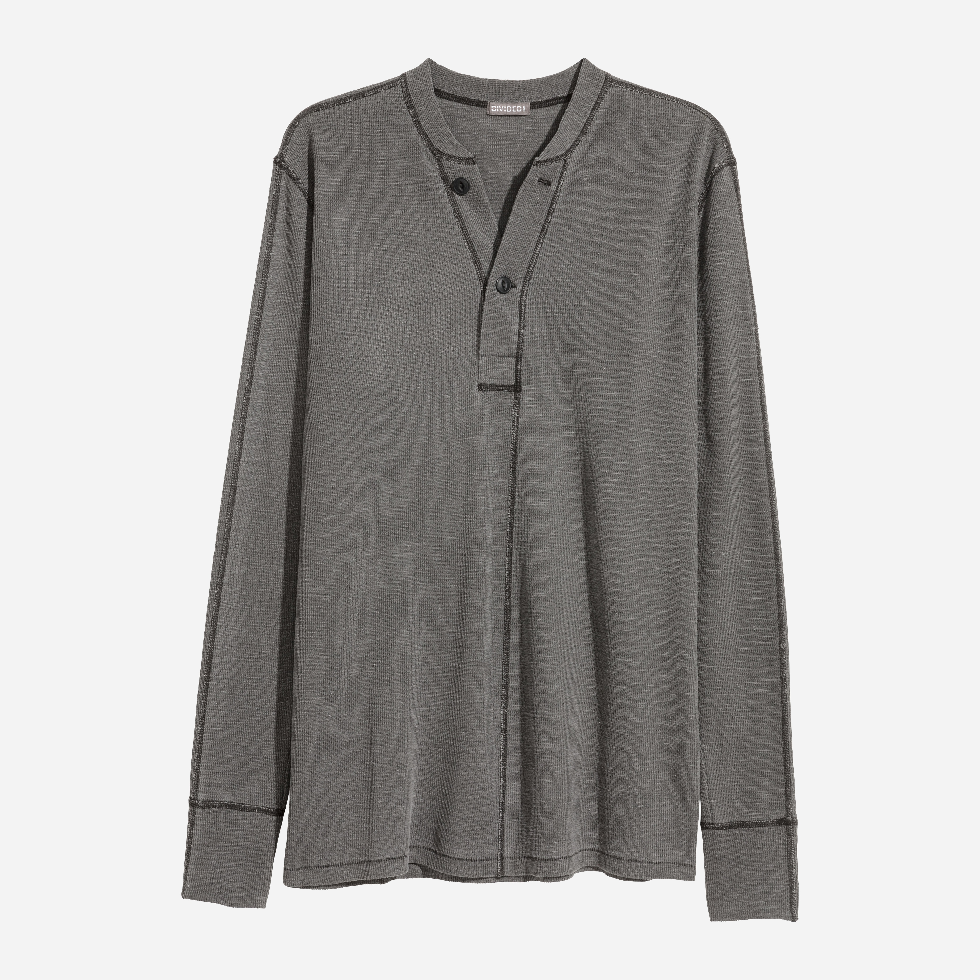

Лонгслив H&M 5334256-ABKU L Серый