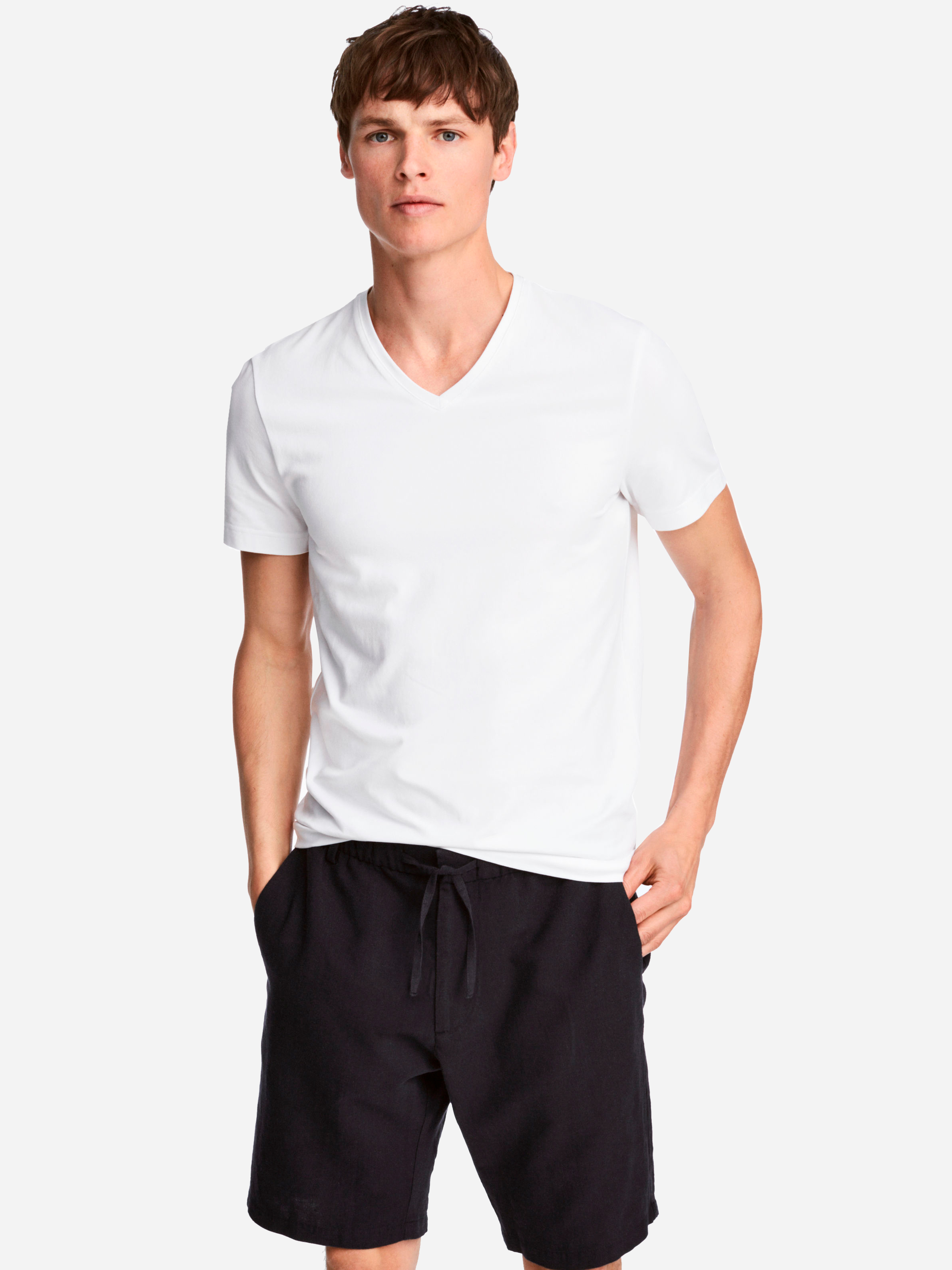 

Футболка H&M 5258256-ACTS L Белая