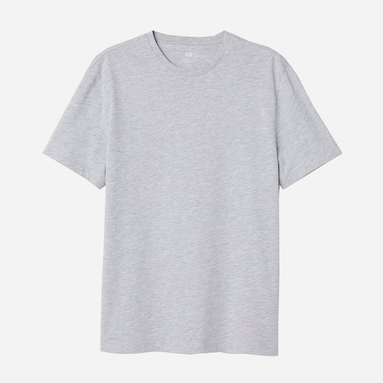 

Футболка H&M 5136991-AAUF XL Белая с серым