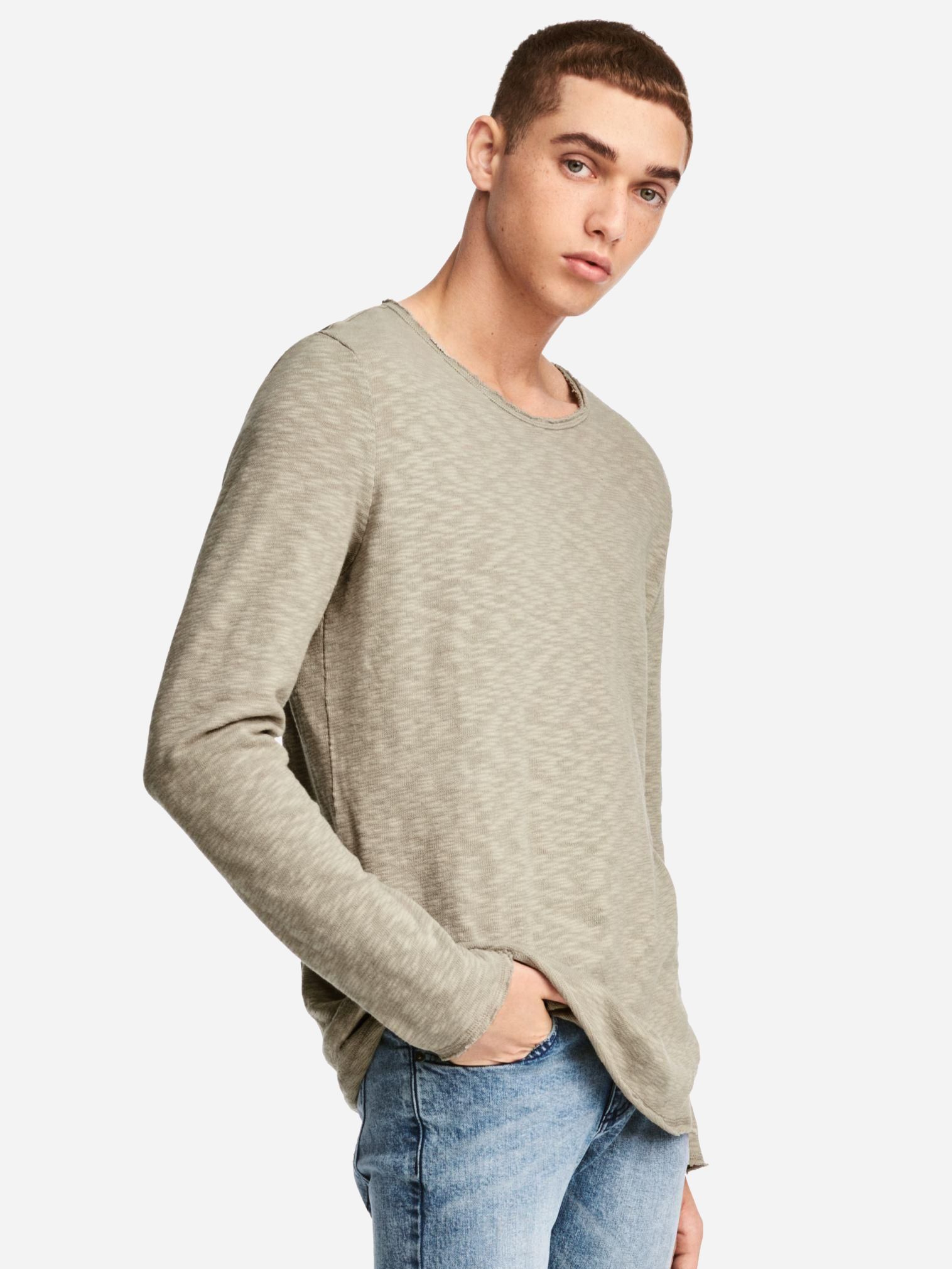 

Лонгслив H&M 5078348-AAOJ XS Бежевый