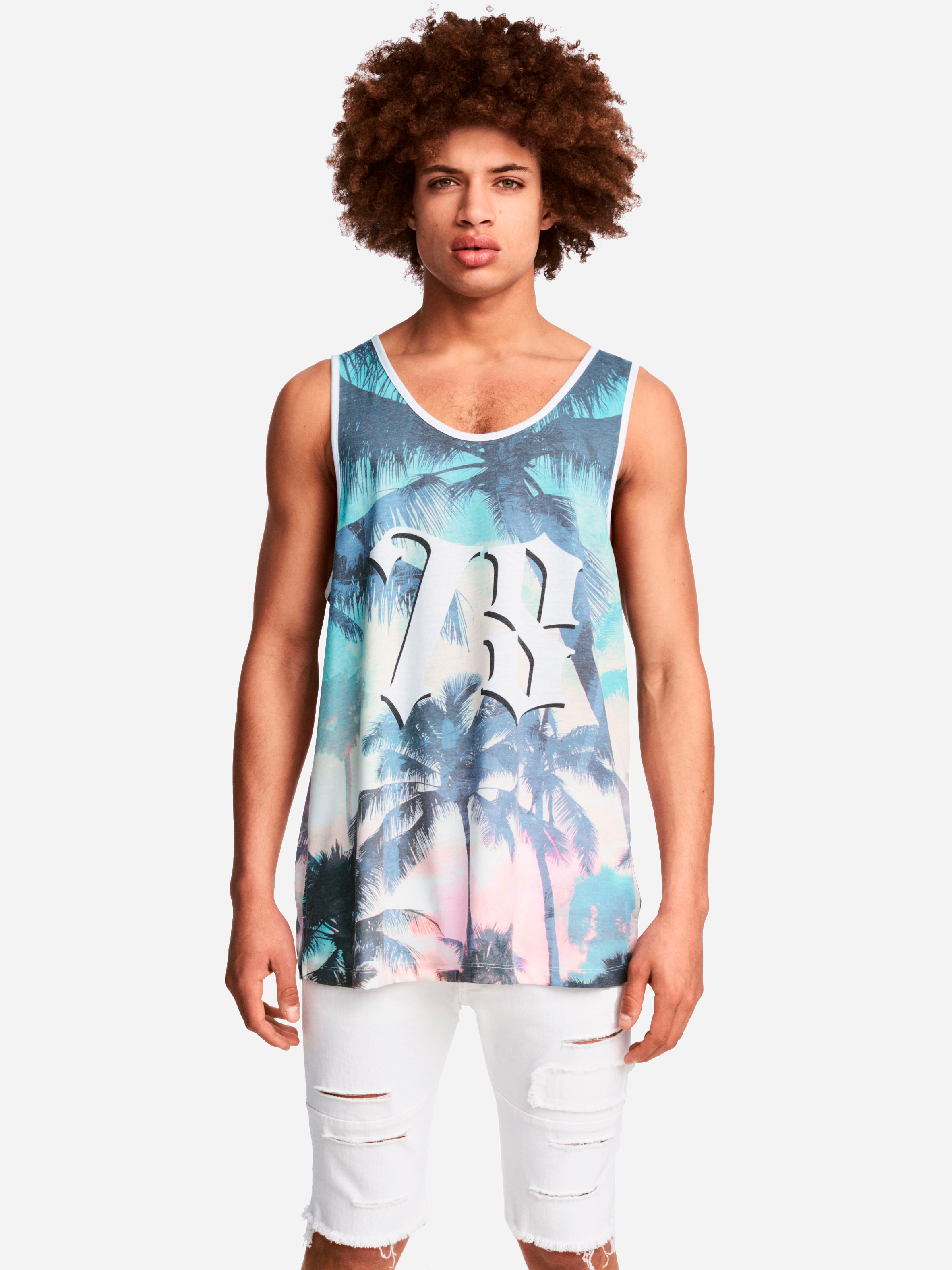 

Майка H&M 4943195-AANL XS Разноцветная