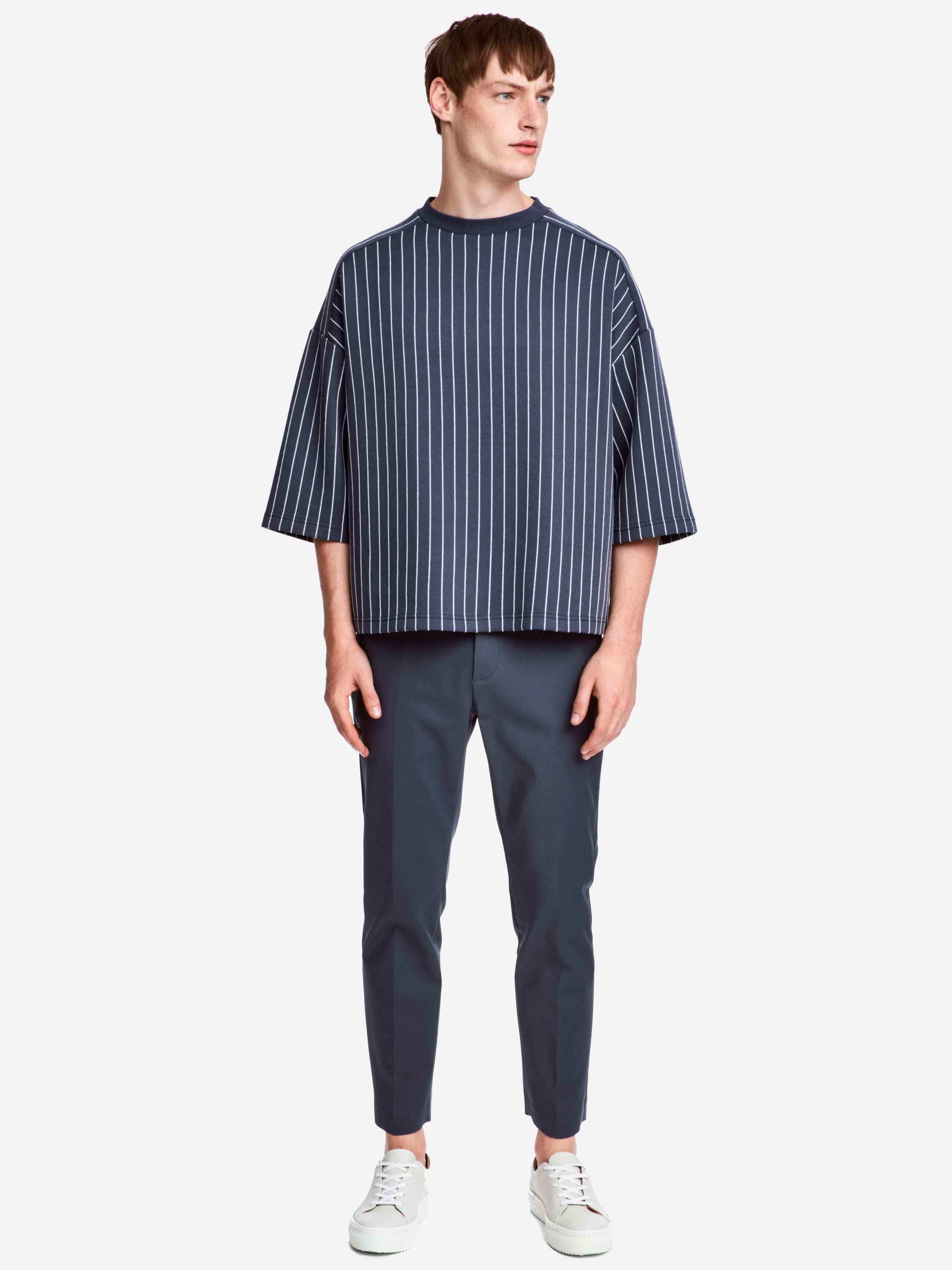 

Брюки H&M 4567365-ACXW 52 Темно-серые