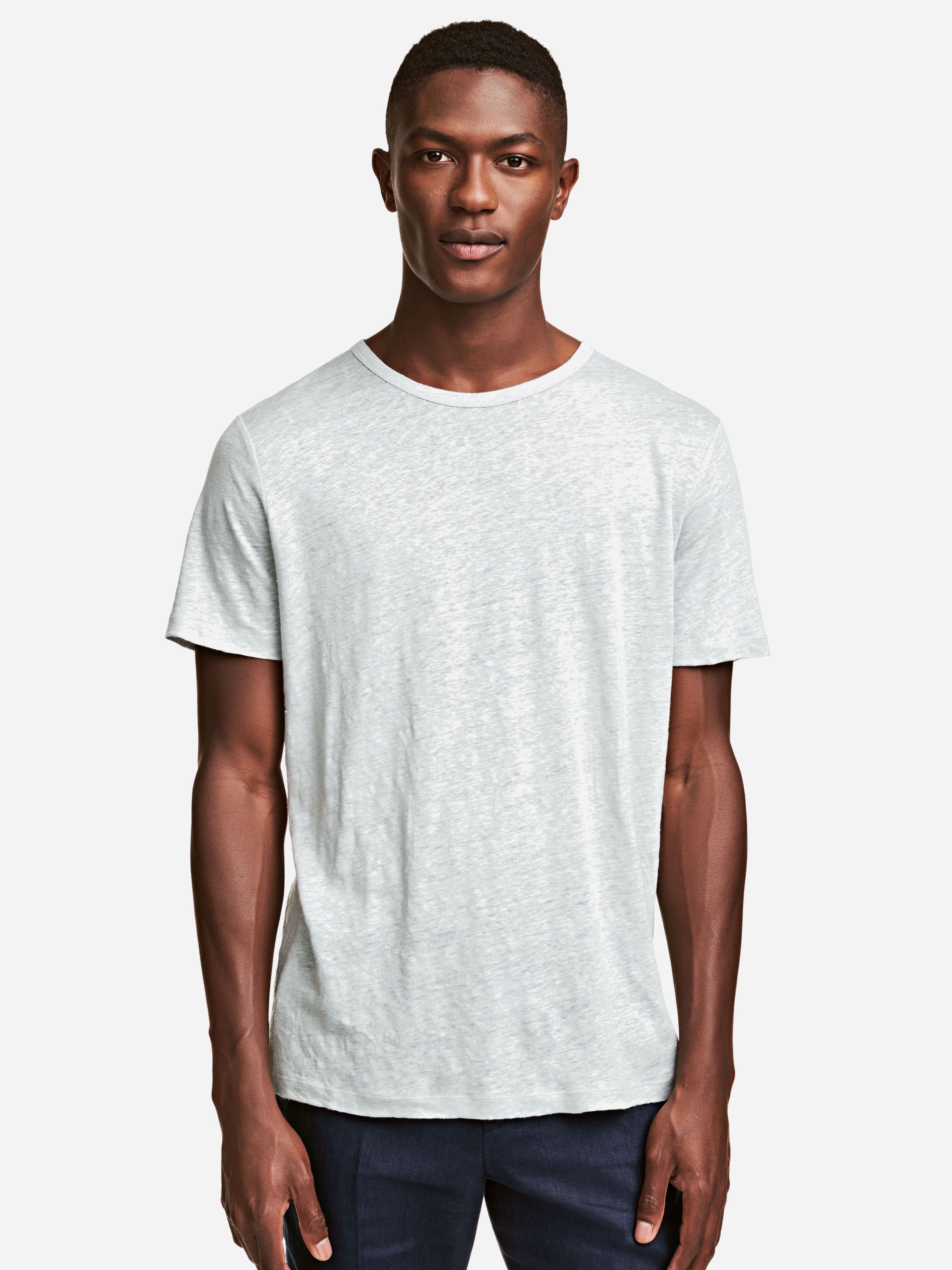 

Футболка H&M 4390165-ACWW XL Светло-серая