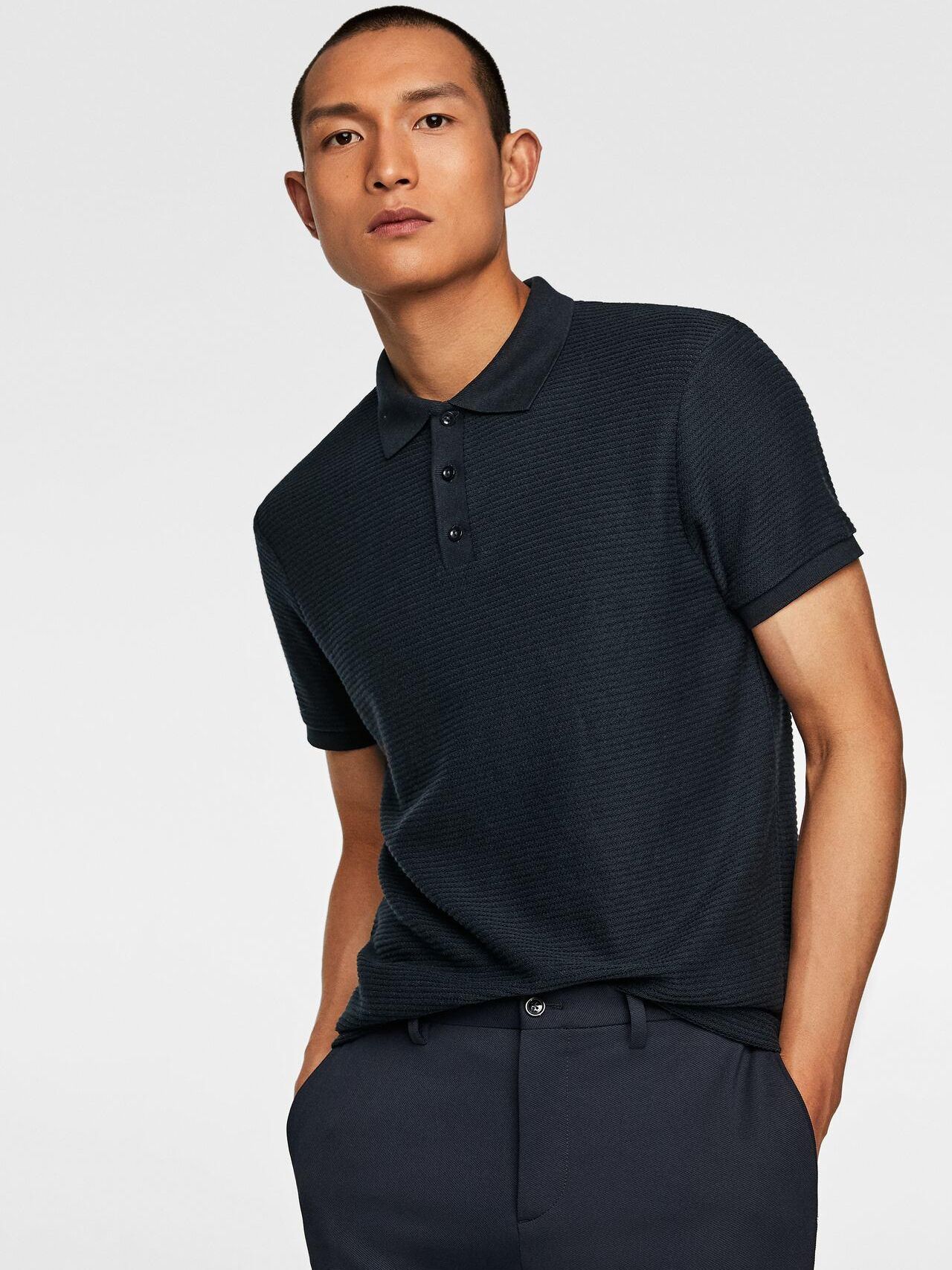 

Поло Zara 4231/301/401-AAQJ XL Темно-синее