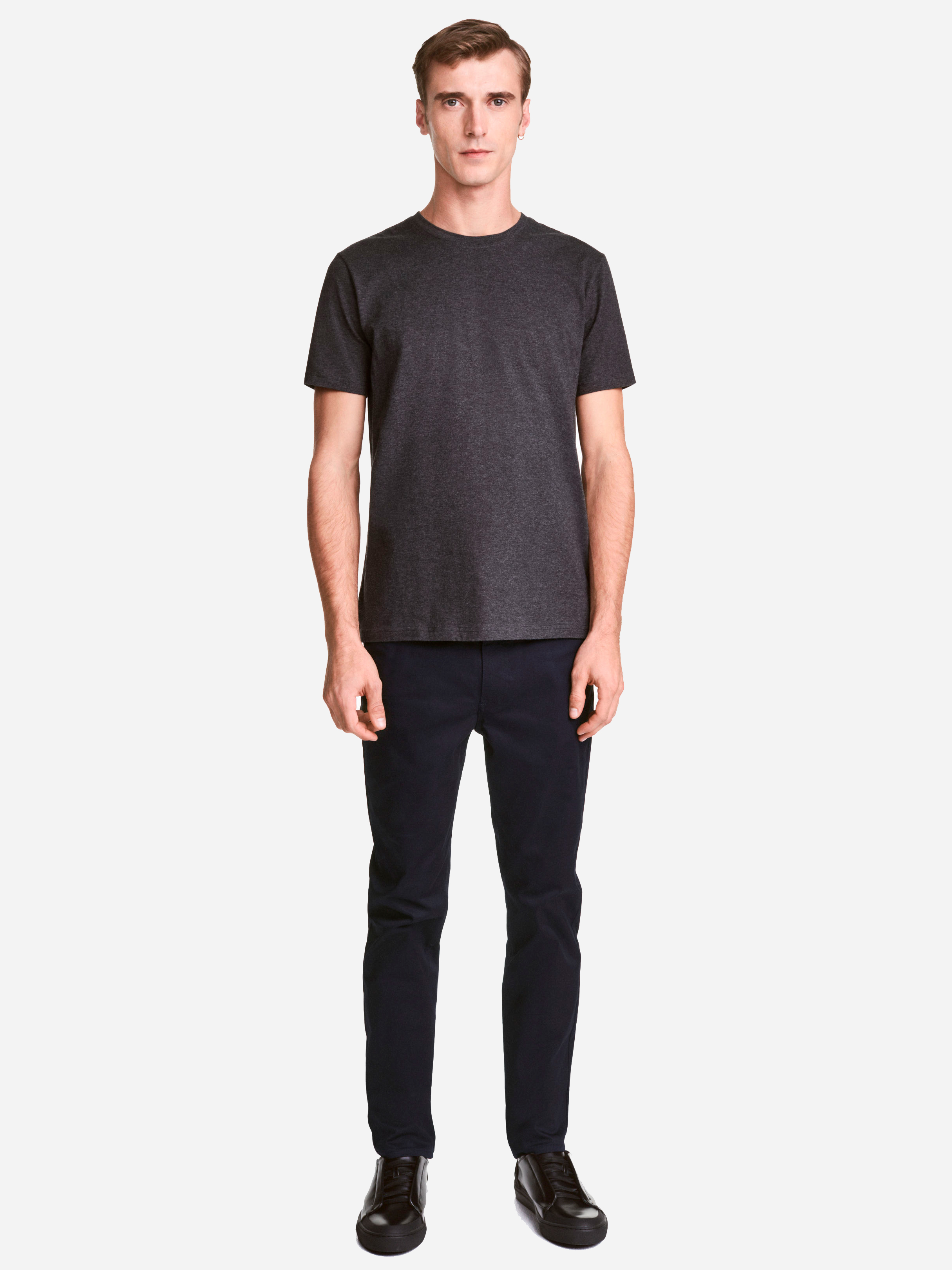 

Брюки H&M 3844814-AAQJ 28 Темно-синие