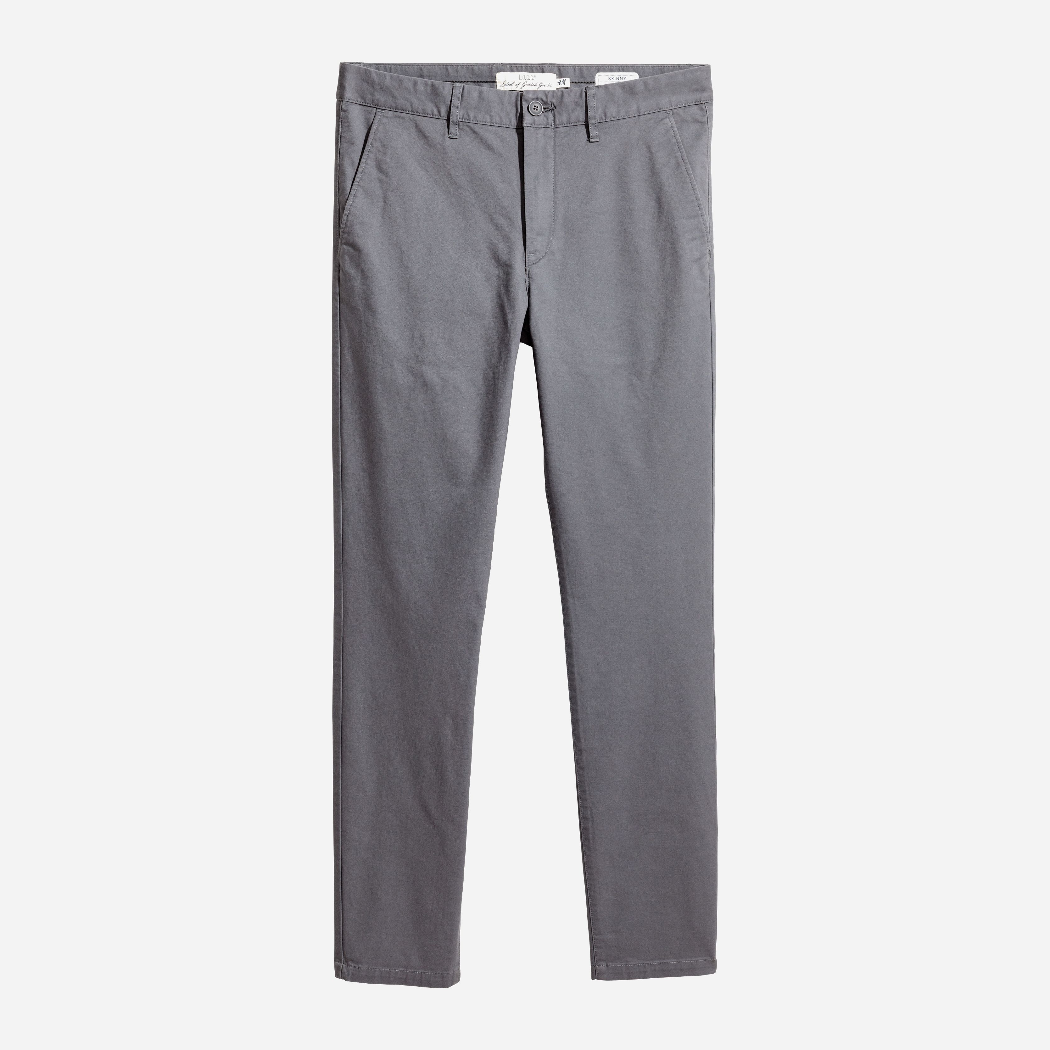 

Брюки H&M 2906915-ABKU 34 Серые