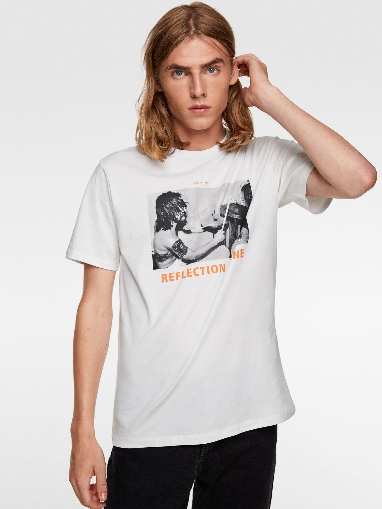 

Футболка Zara 0962/307/250-AAPT M Белая