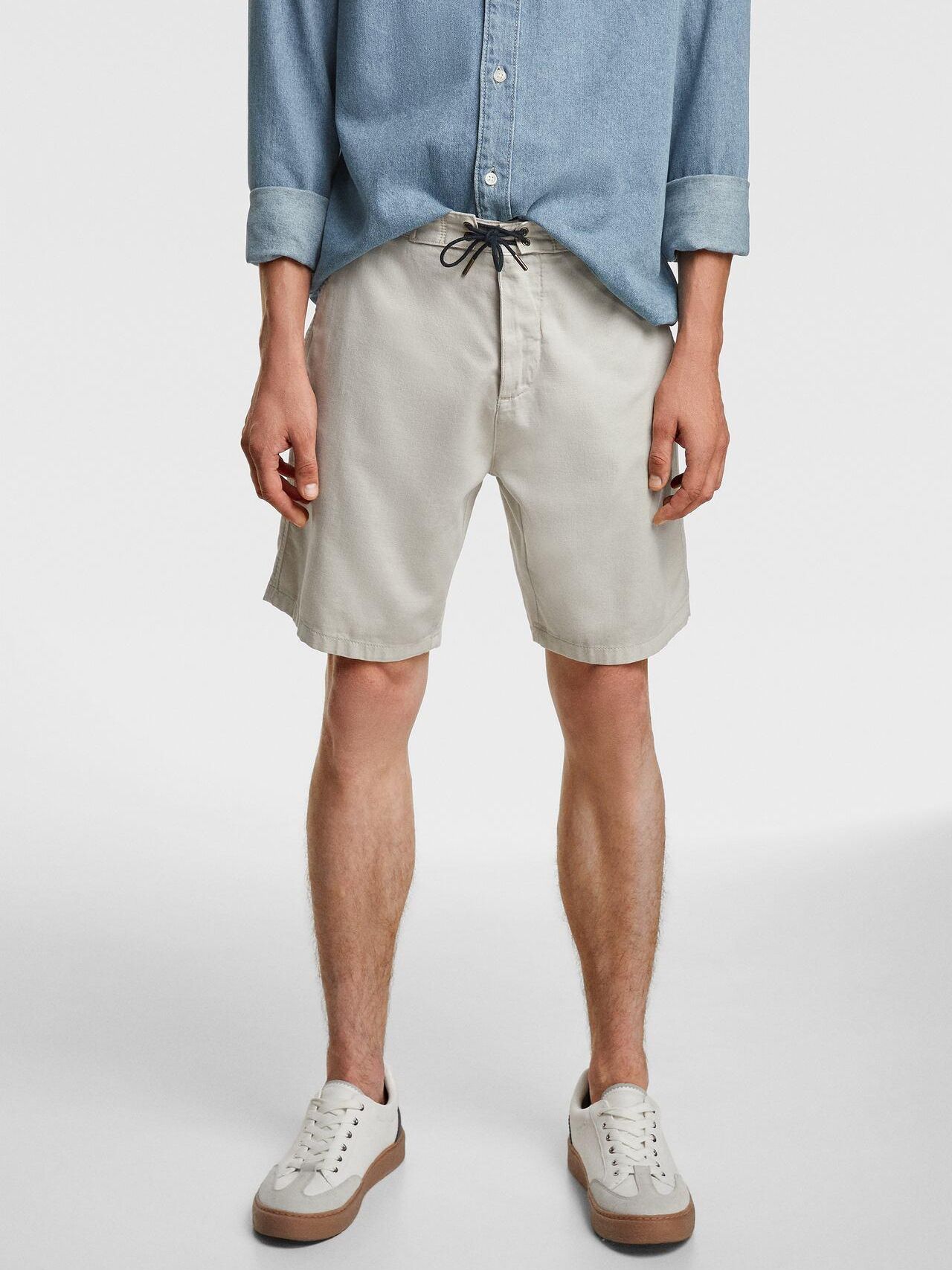 

Шорты Zara 0706/540/806-ACWW 40 Светло-серые