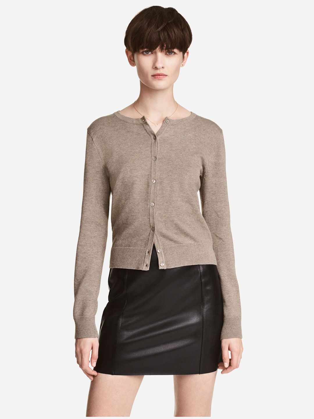 

Кардиган H&M 3963715a92 S Бежевый
