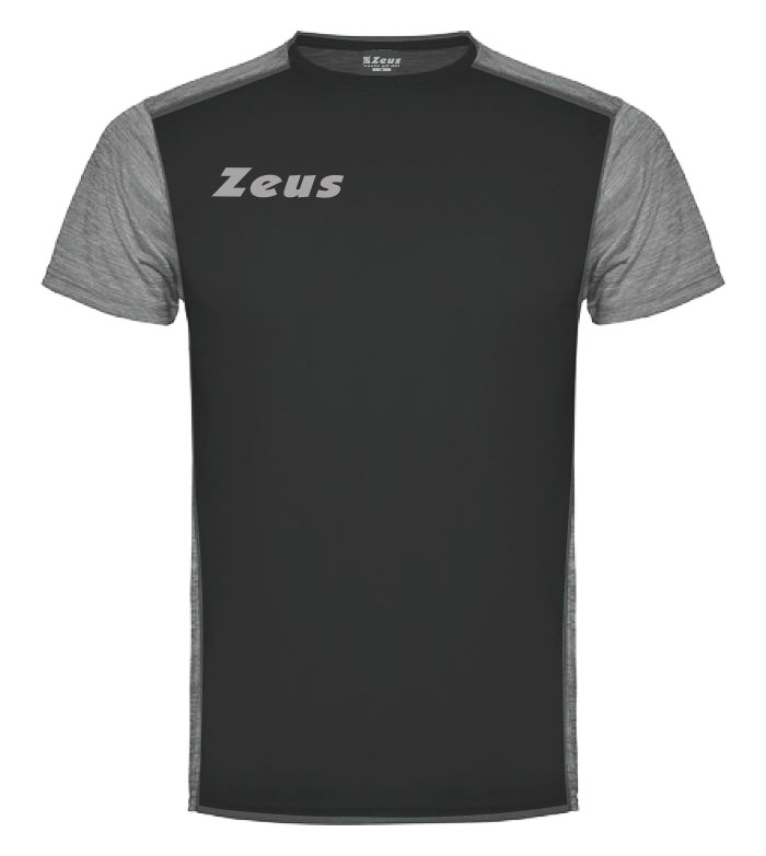

Футболка Zeus T-SHIRT CLICK NERO Z01222 цвет: черный/серый, размер S