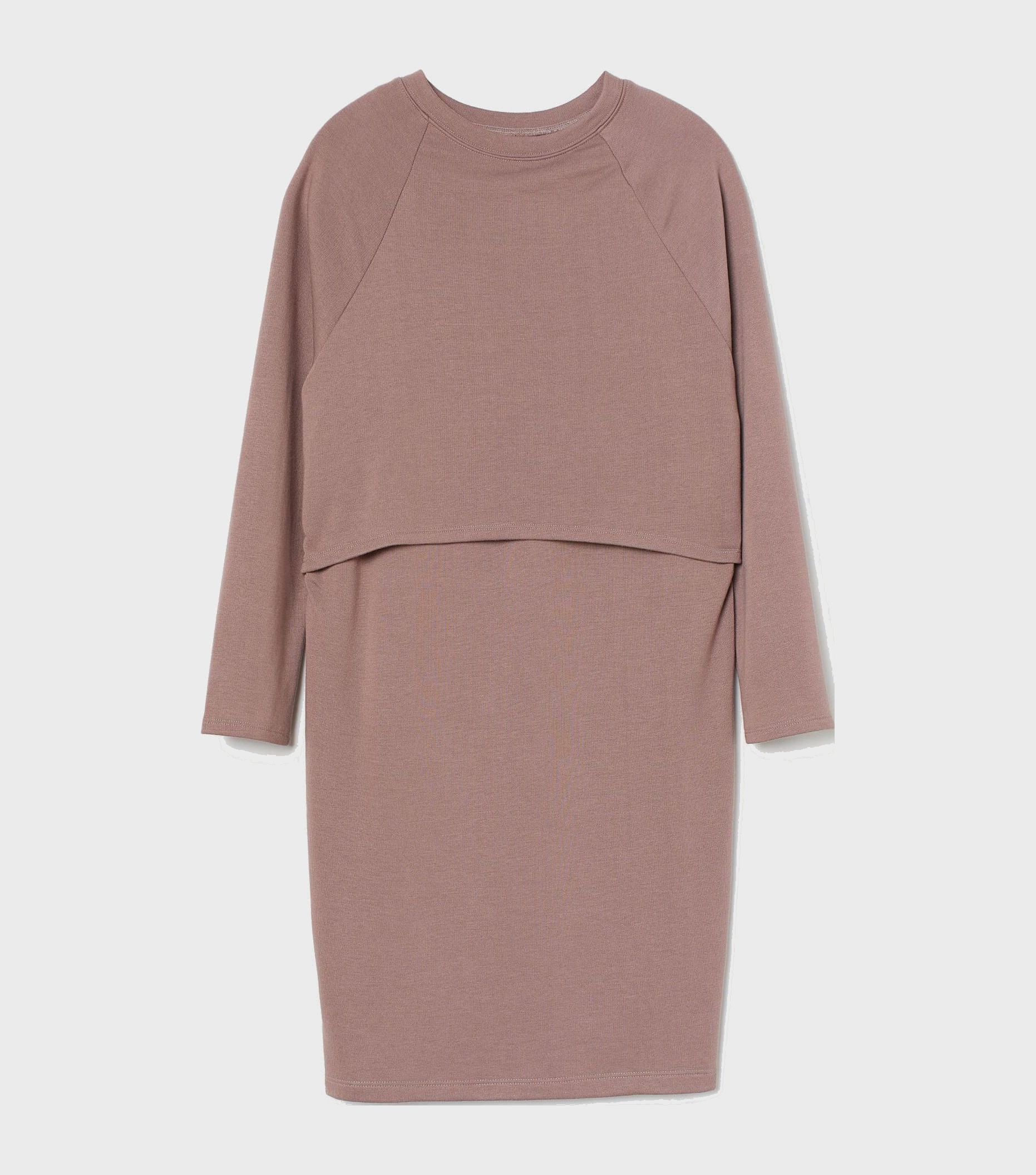 

Платье для беременных H&M 784038a92 М Розовое