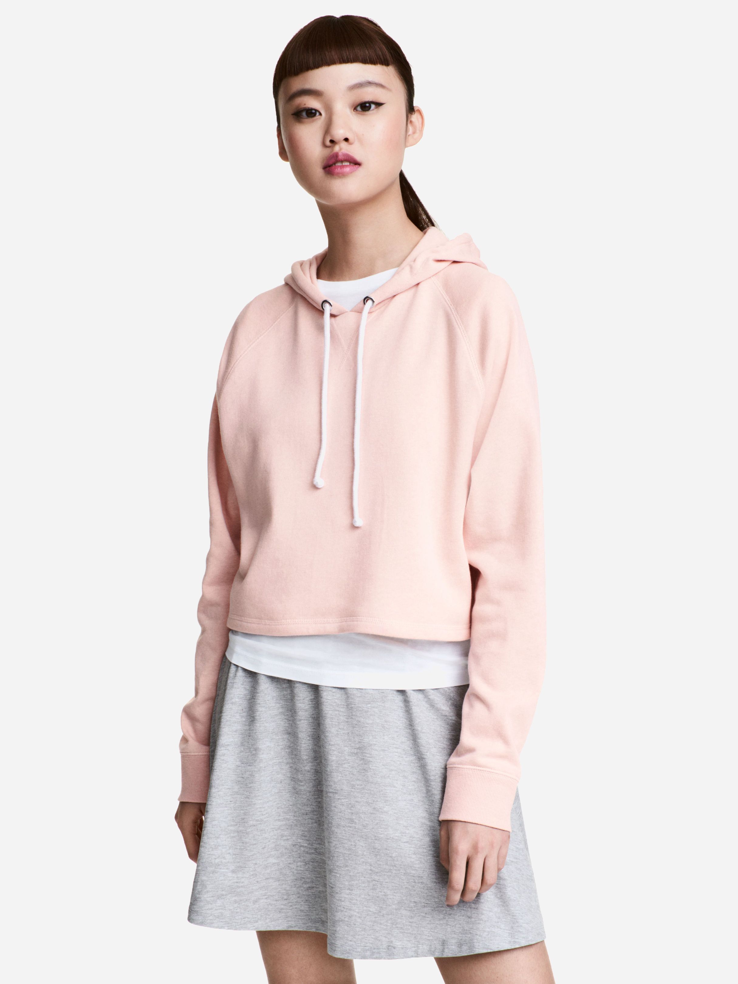 

Худи H&M 381038001a92 S Персиковое