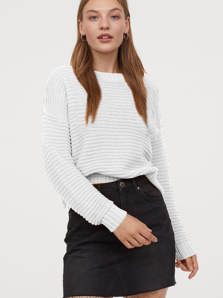 

Джемпер H&M 516903a92 XS Молочный