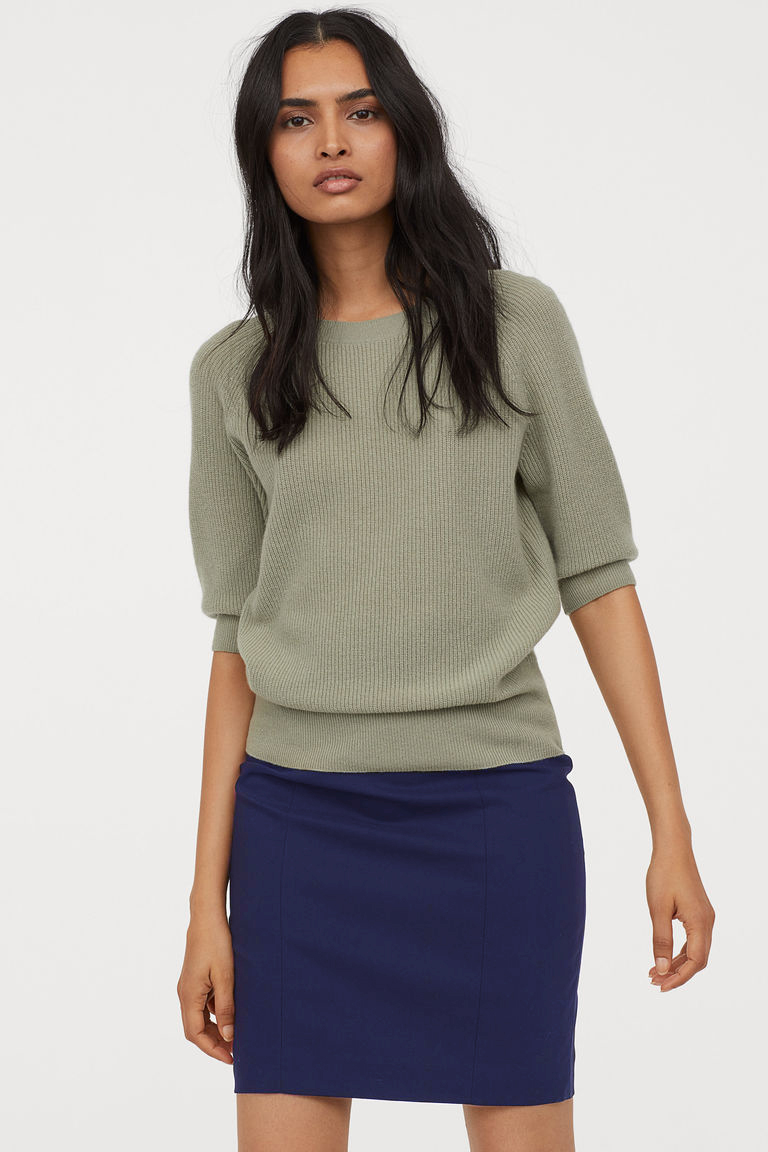

Юбка H&M 546406a92 34 Темно-синяя