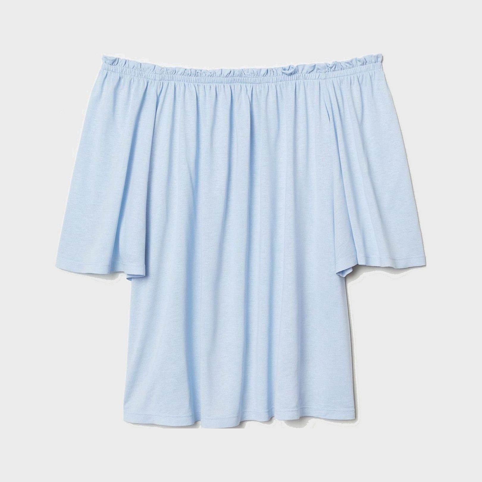 

Блузка H&M 615054a92 М Голубая